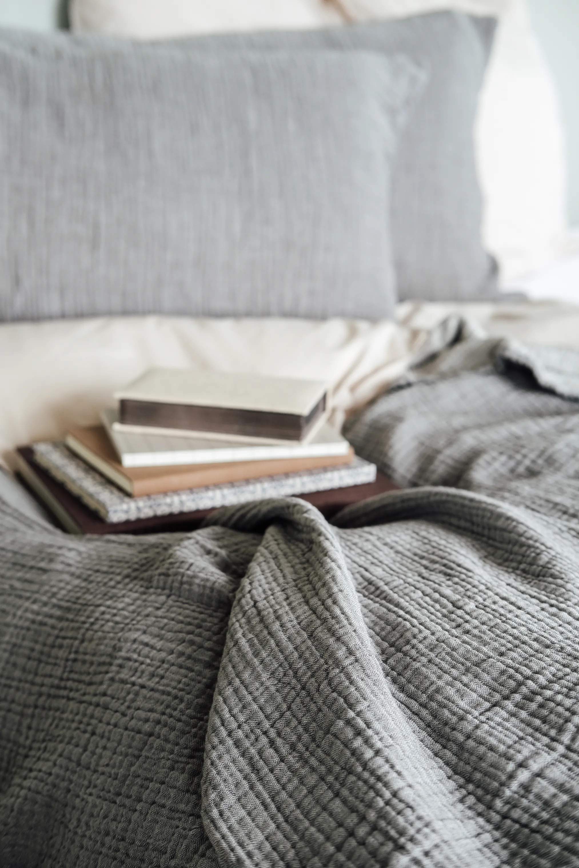 SKAGEN living Sengetæpper Sengetæppe i Grå, 6
