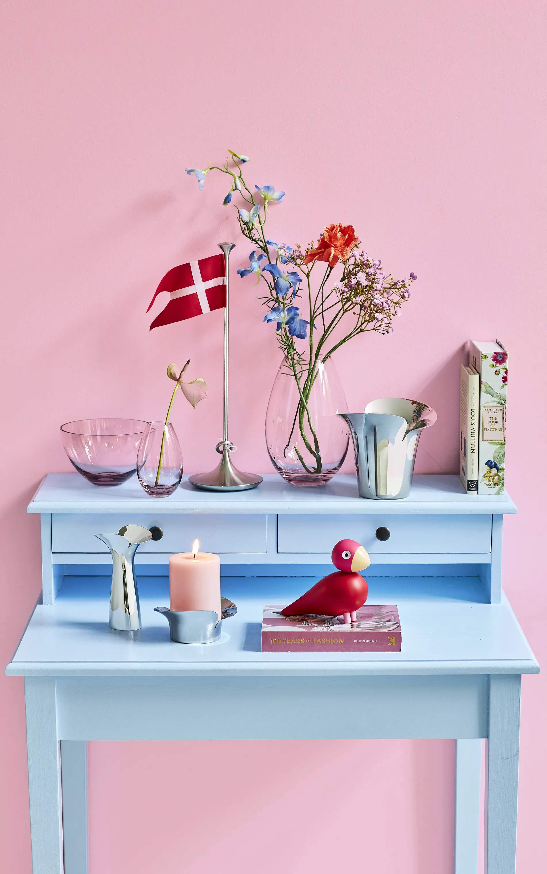 Georg Jensen Vaser Bloom Botanica Vase i Stål, 15 cm, 4