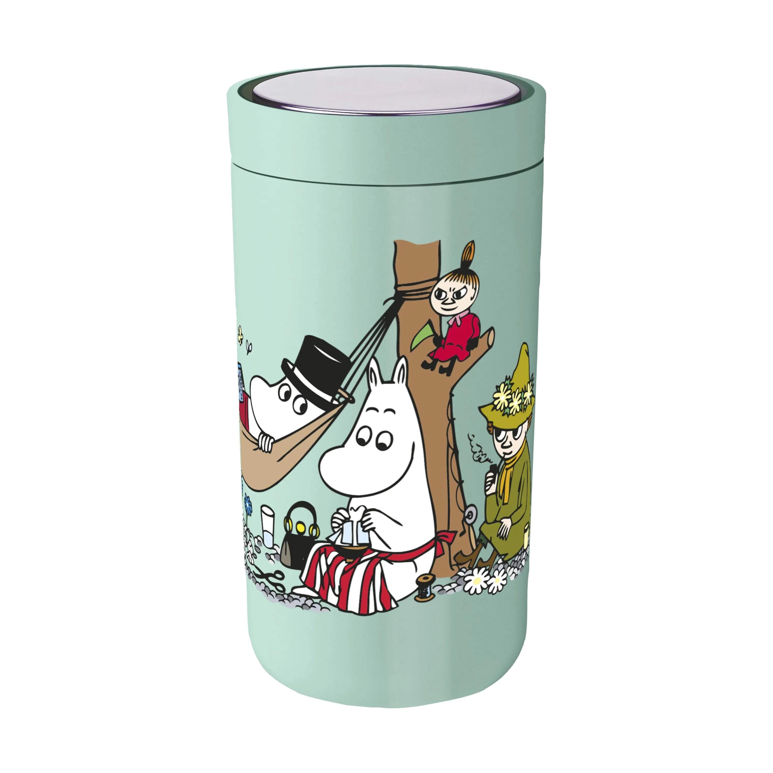 Stelton Termoflasker To Go Click Termokop i Moomin hygge, 2