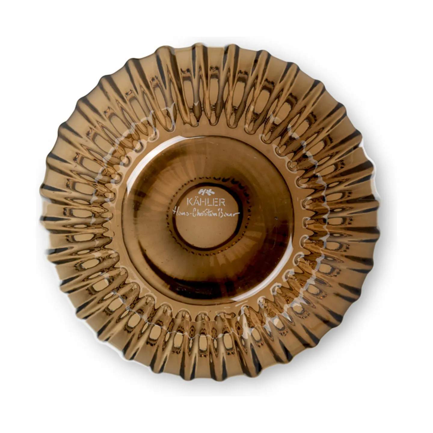 Kähler Vaser Hammershøi Vase i valnød, 14 cm, 4