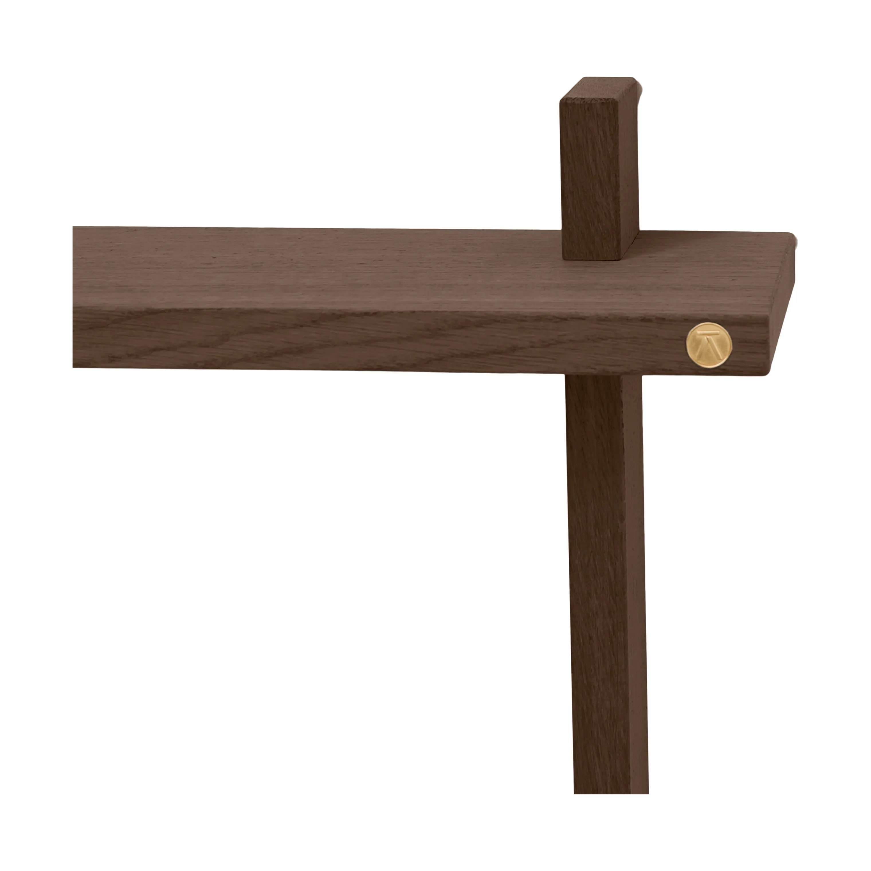 Andersen Furniture Hylder Treat Hylde i Røget eg, H50 x B50 cm, 4