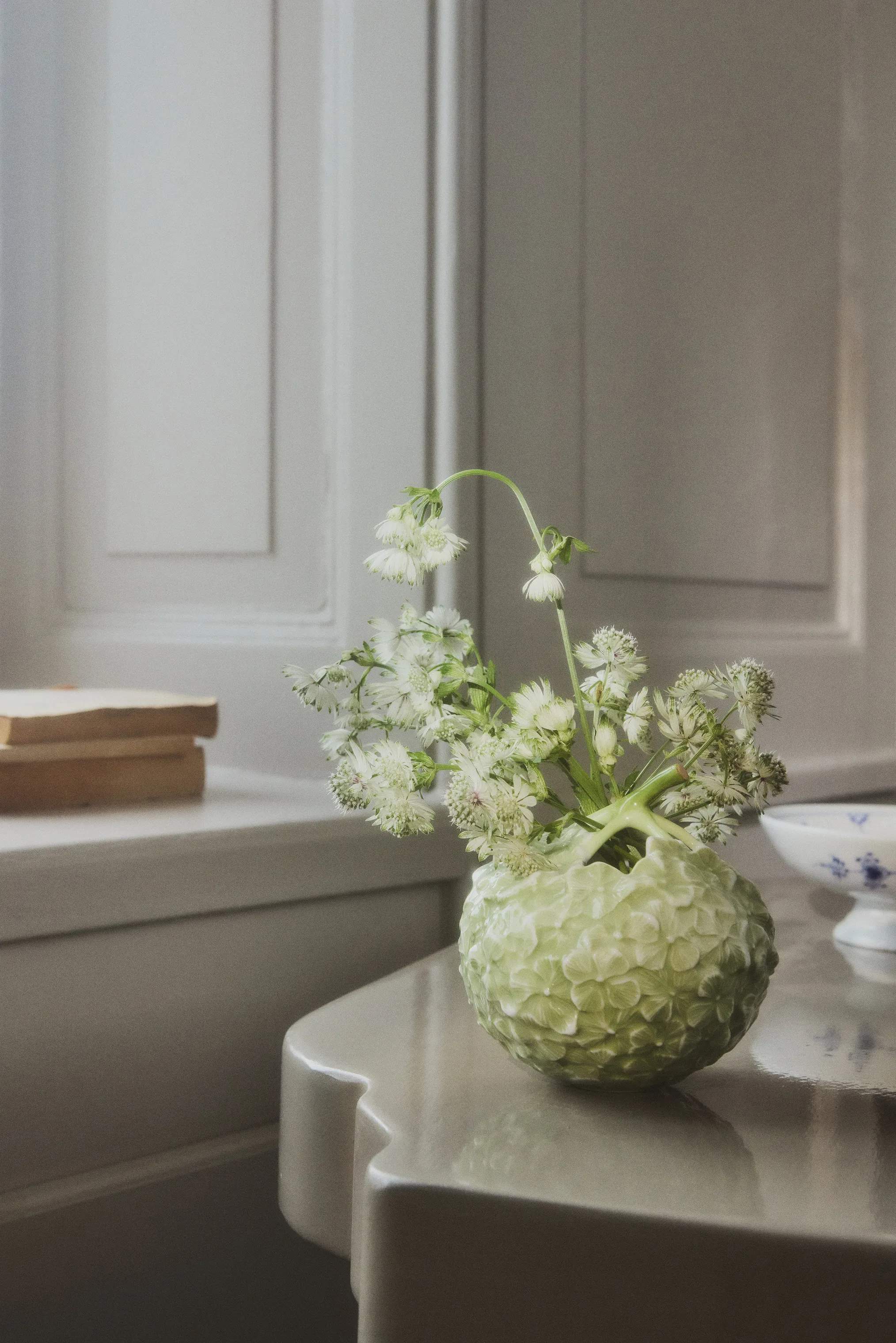 Royal Copenhagen Vaser Art of Giving Flowers Hortensia Vase i Grøn, 10, 2