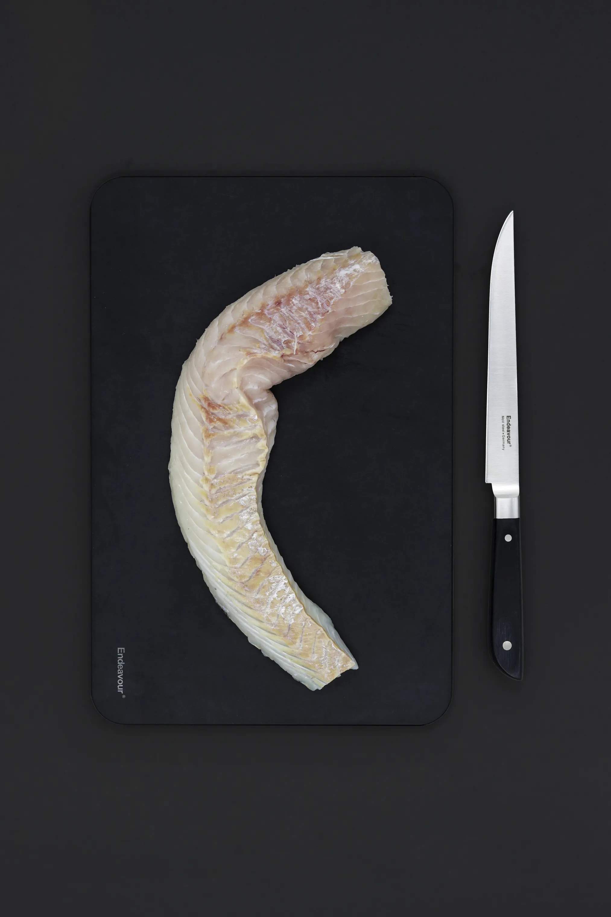 Endeavour Filetknive Little Fish Fileteringskniv i sort, 6