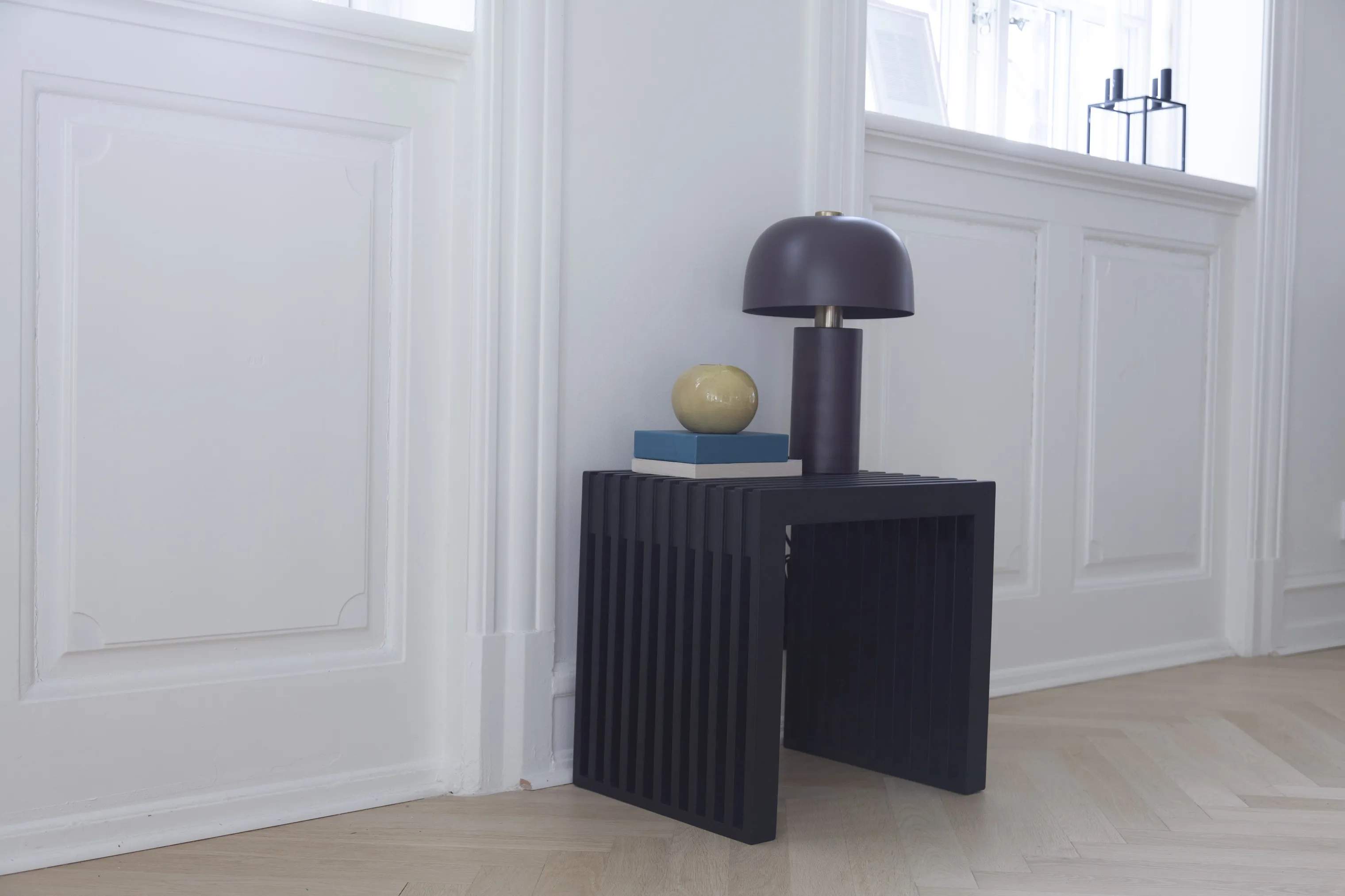 cinas Skamler Rib Skammel i Sort, 2