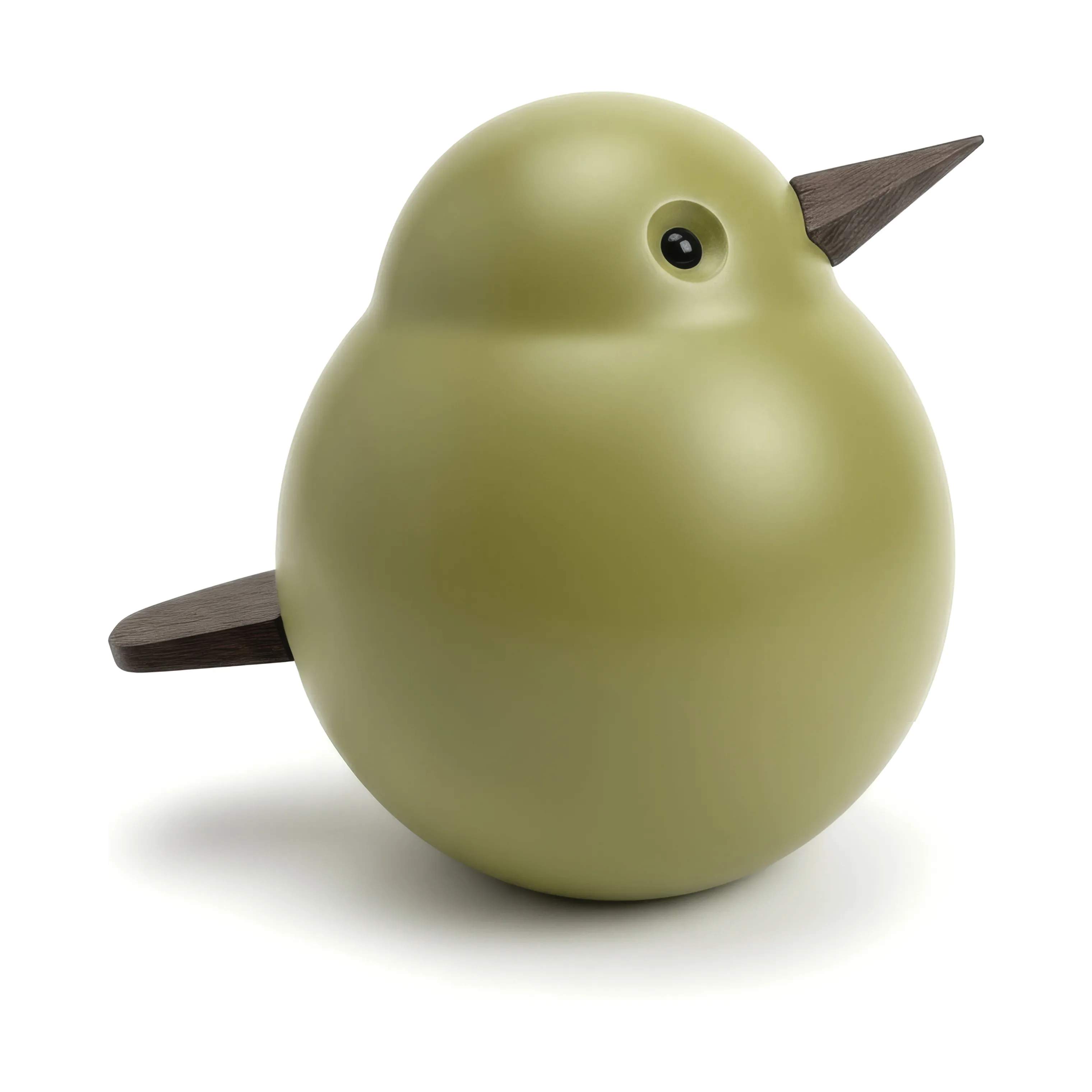 Novoform Dyrefigurer Figur - Spurvemor i Moss Green, 8 cm, 1