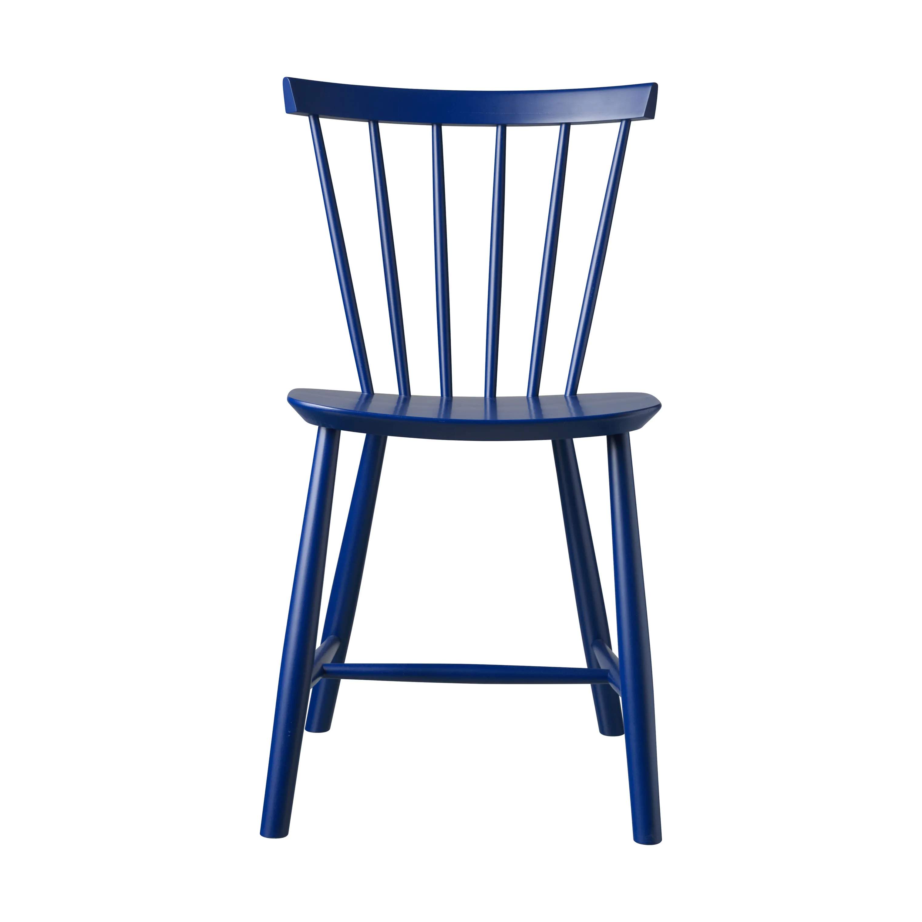 FDB Møbler Spisebordsstole J46 Spisebordsstol i Dark Blue (NCS 6030-R80B), 2