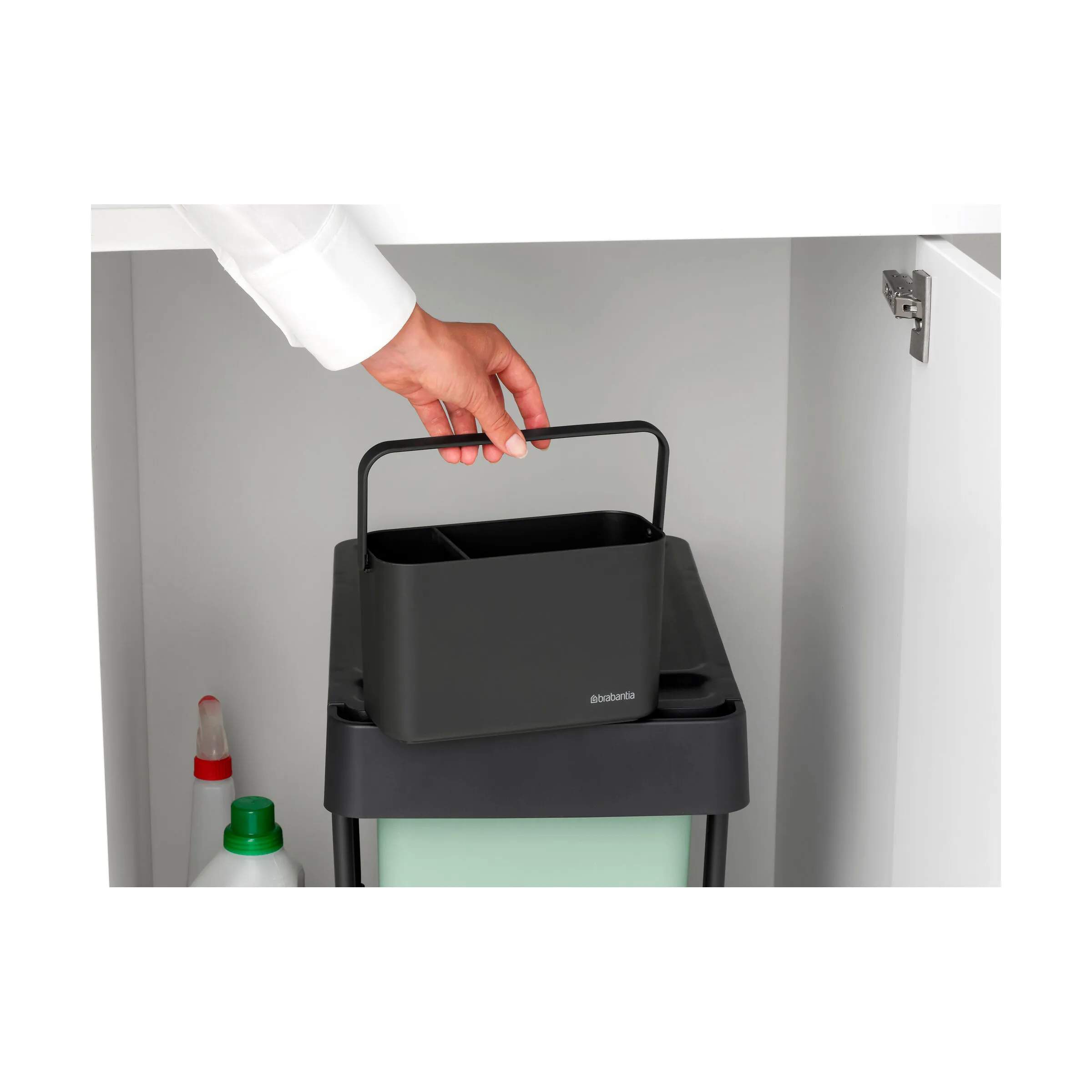 Brabantia Øvrigt tilbehør til opvask SinkSide Redskabsholder i Dark Grey, 7