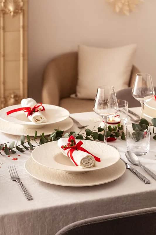 Villeroy & Boch Pastatallerkener Manufacture Rock blanc Pastatallerken i Mat hvid, 2