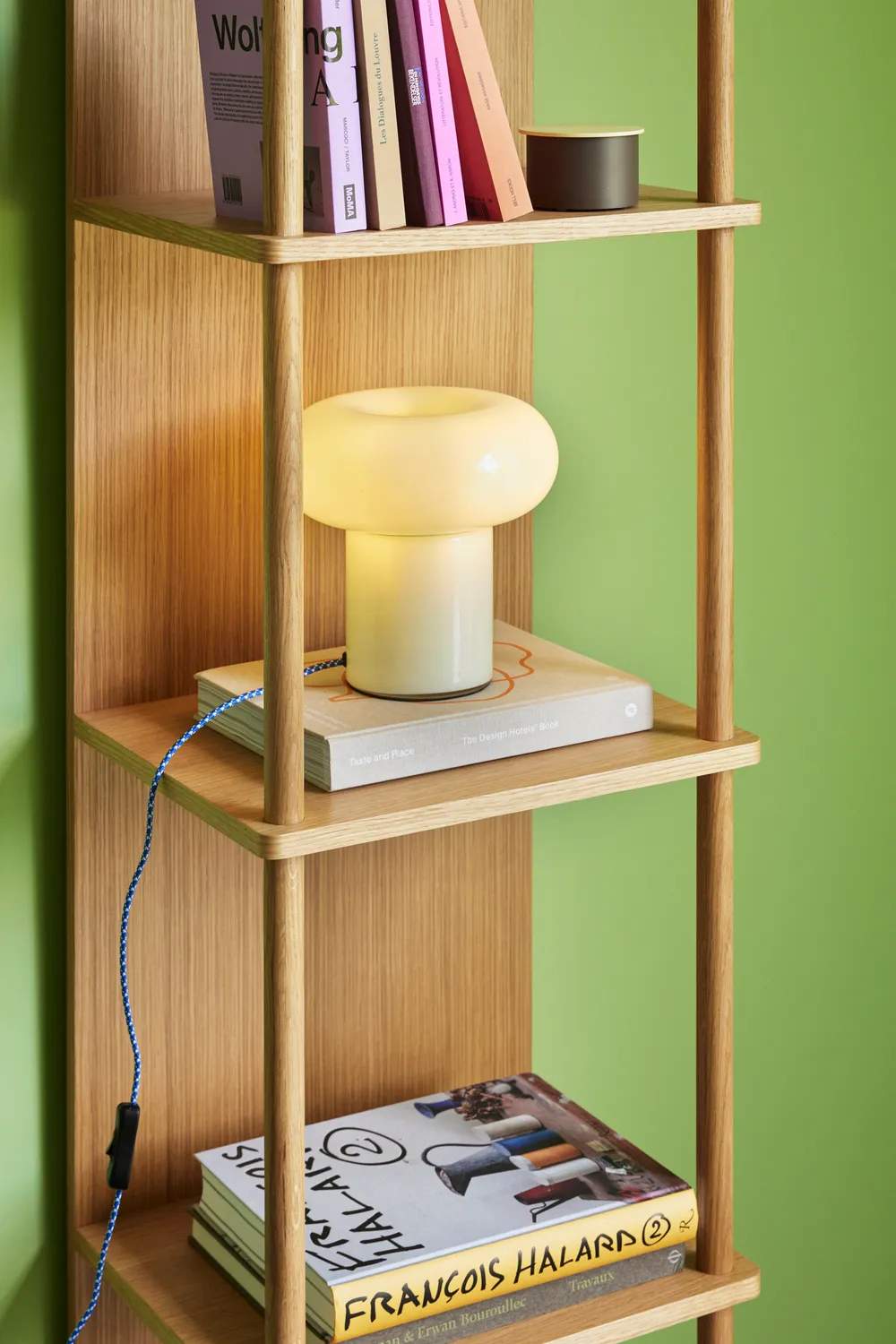 Hübsch Bordlamper Hues Bordlampe i Lysegrøn, 3