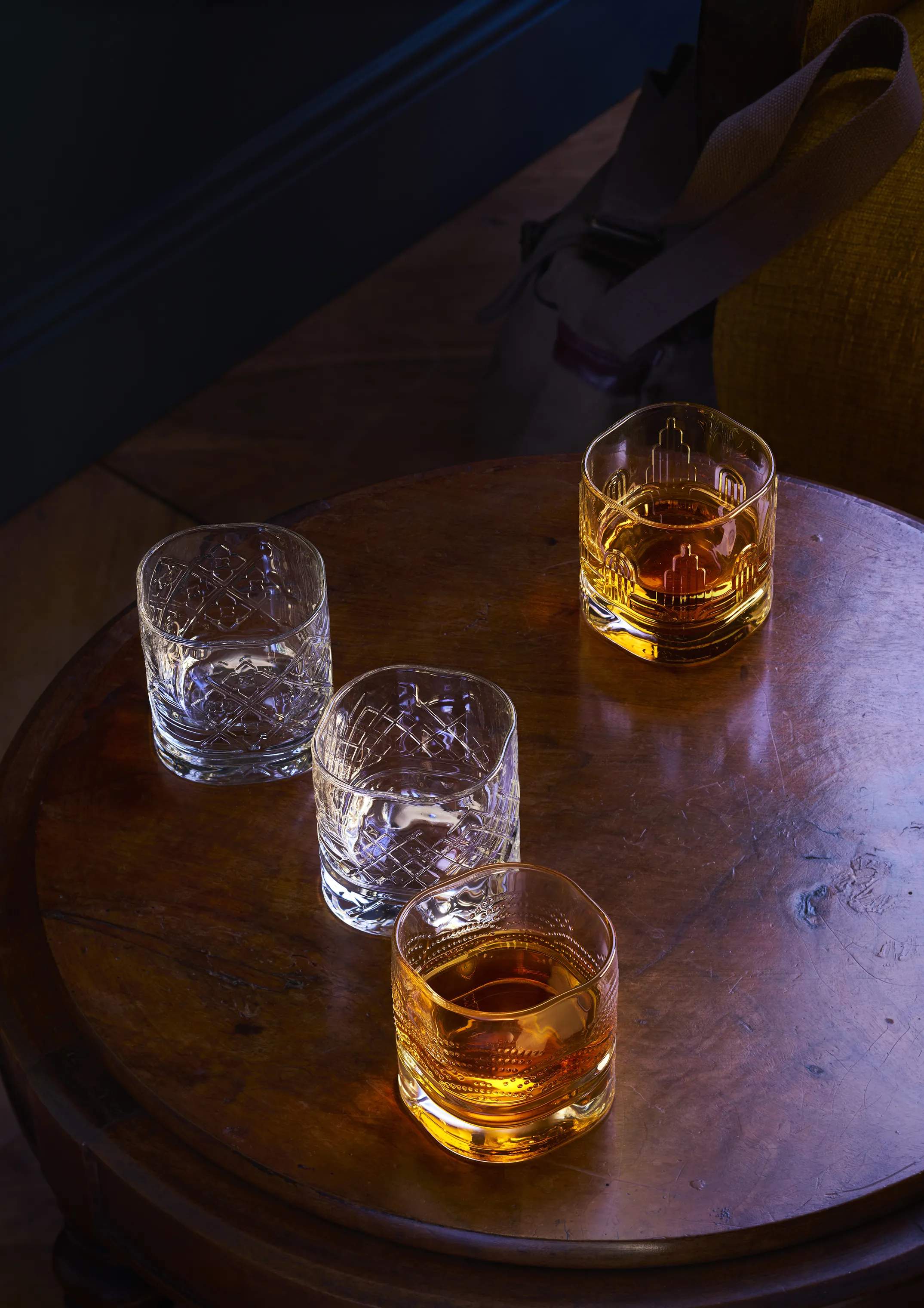La Rochère Lowball glas Dandy Whiskeyglas - 4 stk. i Klar, 2