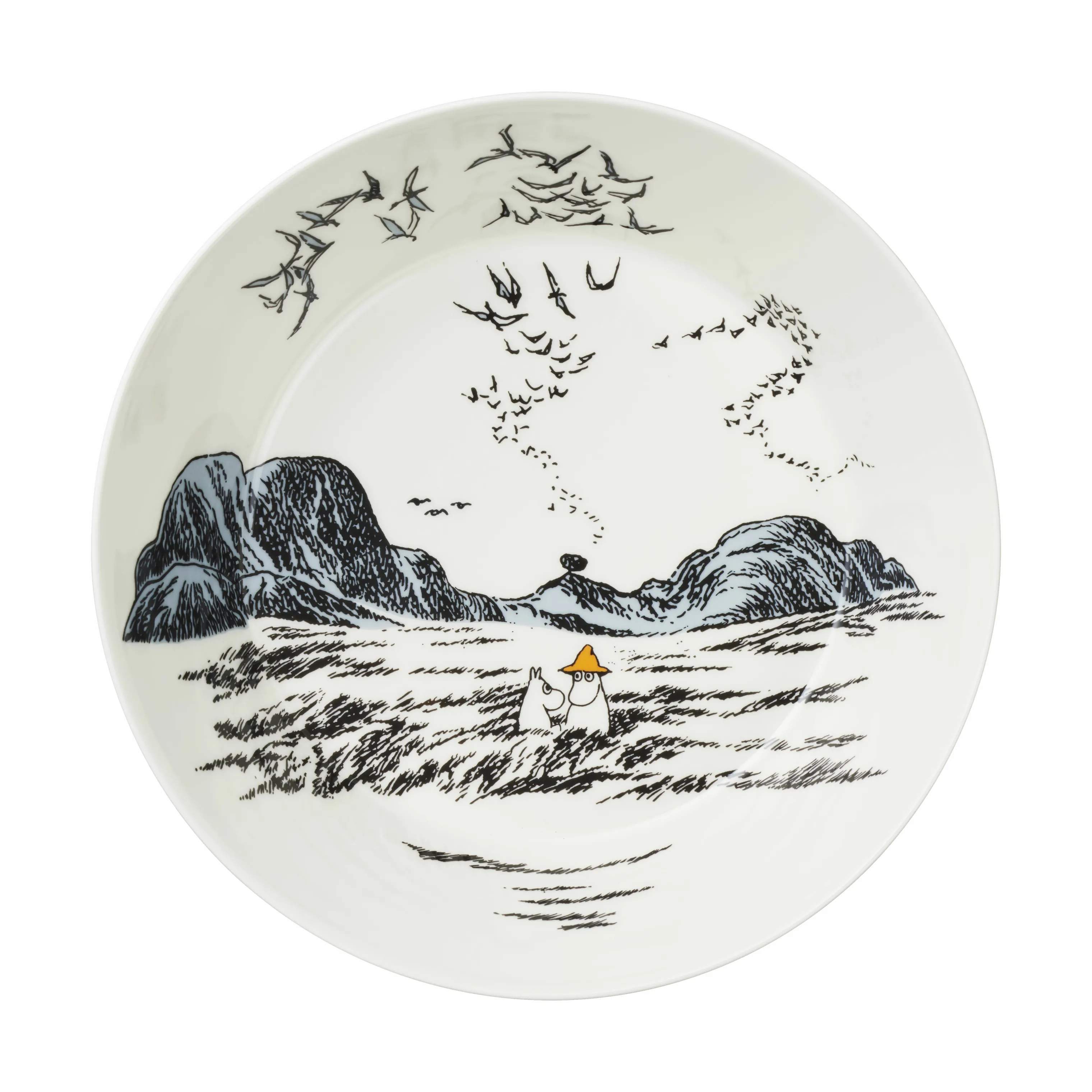 Moomin Arabia Serveringsskåle Kærester Tro mod sin oprindelse Skål i Hvid, 3