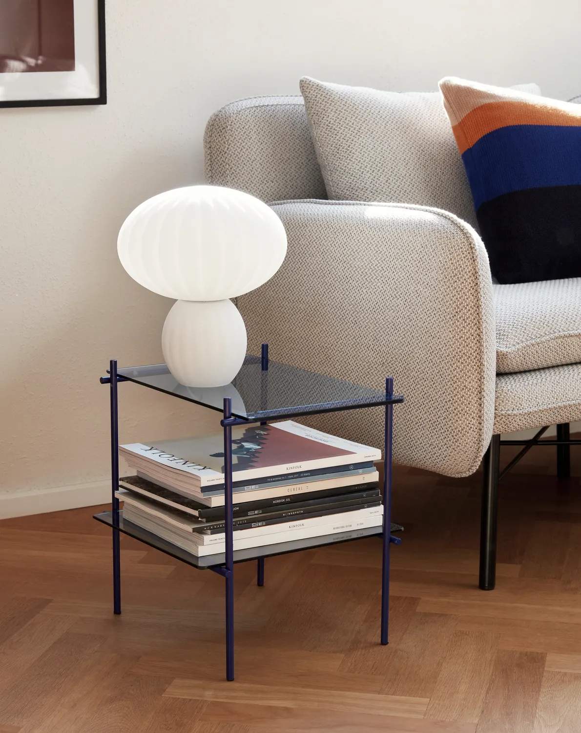 Hübsch Bordlamper Kumu Bordlampe i Hvid, 4
