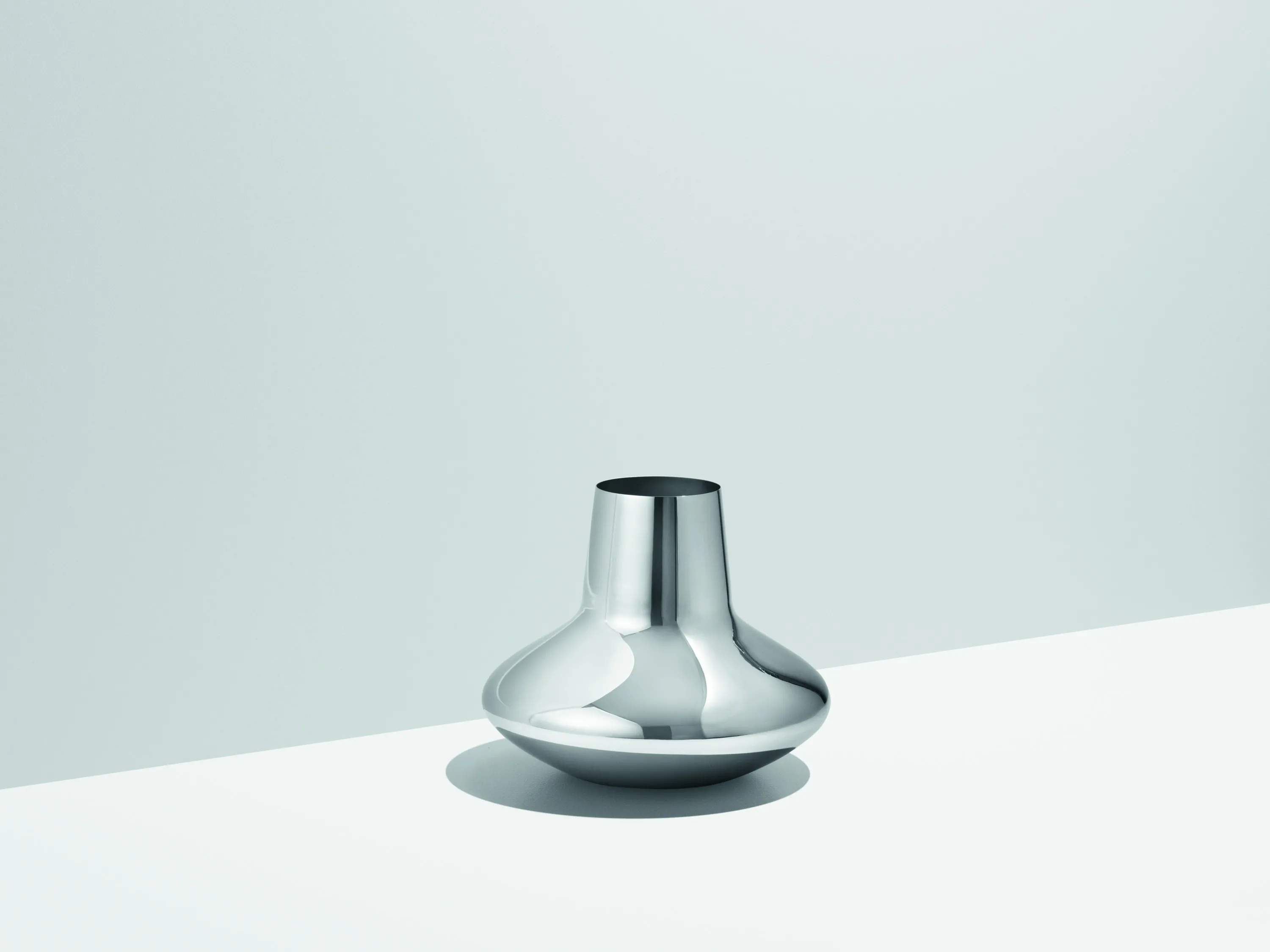 Georg Jensen Vaser Henning Koppel Koppel Vase i Stål, 22,2 cm, 2