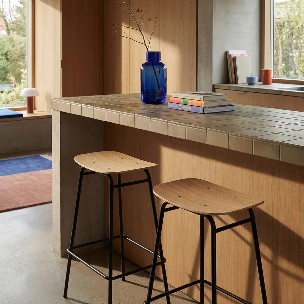 SACKit Barstole Frame Bar Stool Frame Barstol i Natur, 73 cm, 2