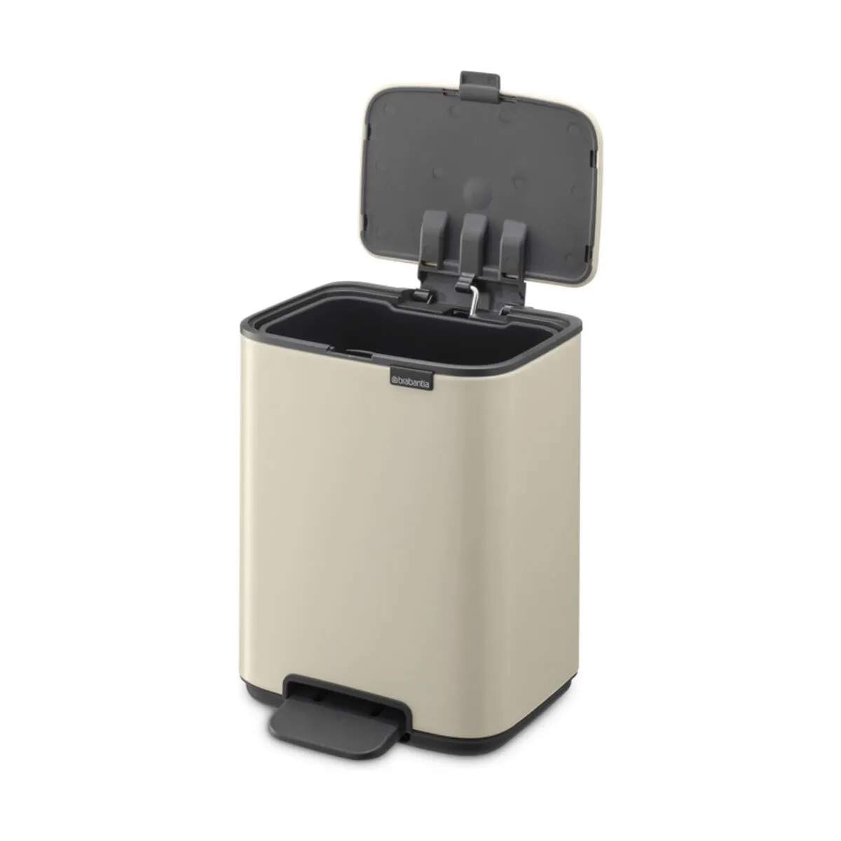 Brabantia Pedalspande Bo Pedalspand i Soft beige, 4 L, 7