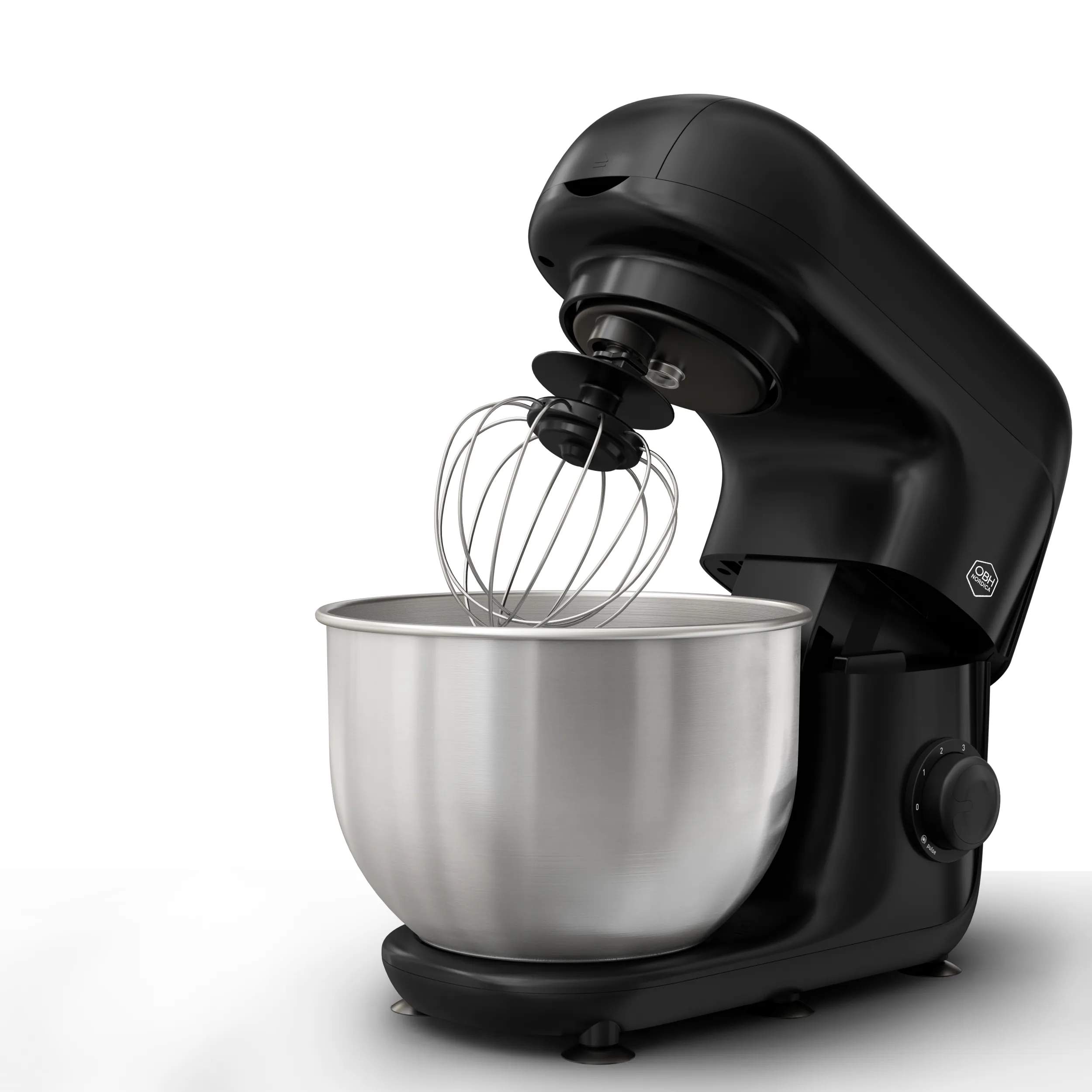 OBH Nordica Røremaskiner Køkkenmaskine Bake Essential i Sort, 6