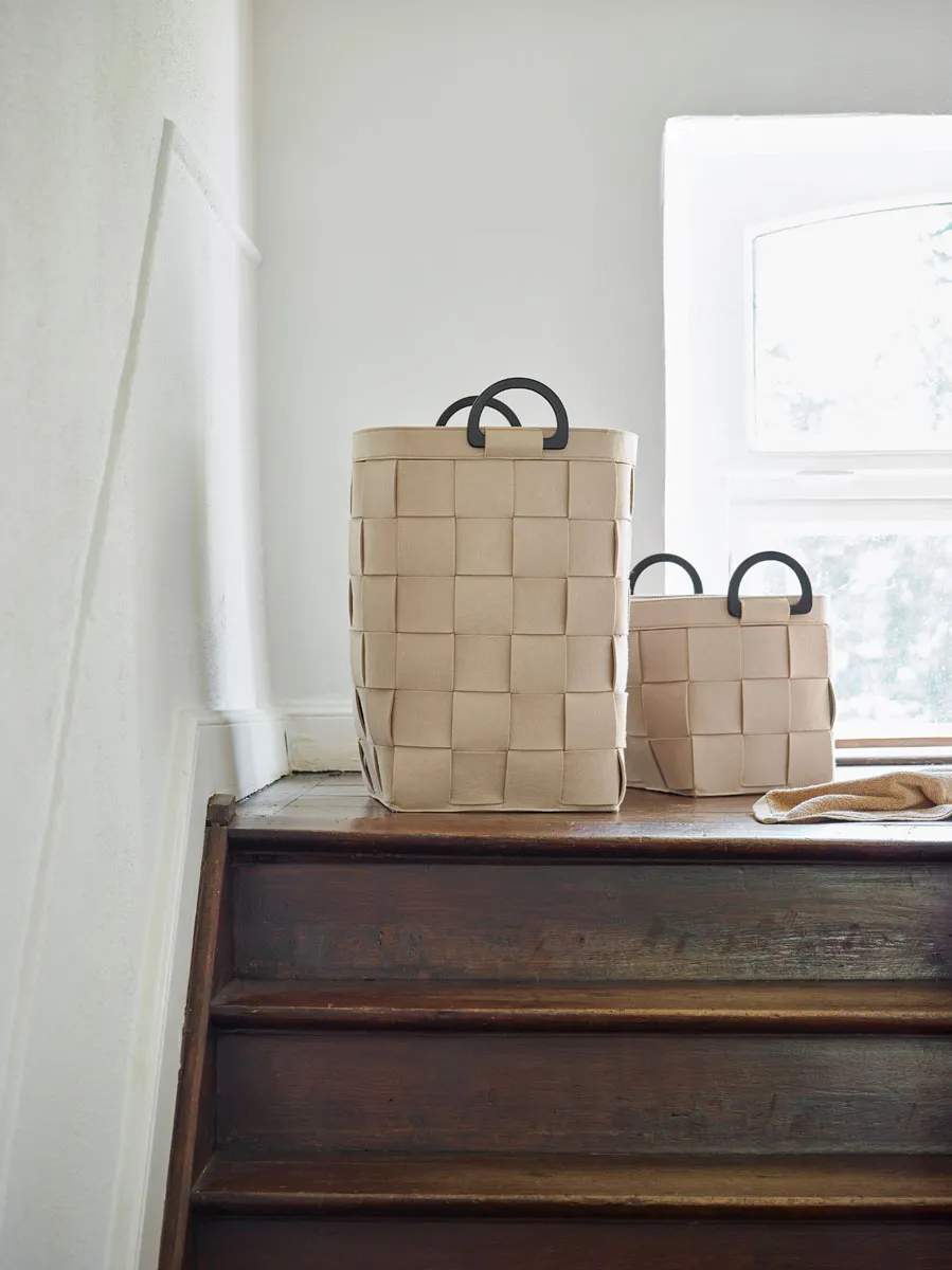 Aquanova Vasketøjskurve Dix Vasketøjskurv i Beige, 2