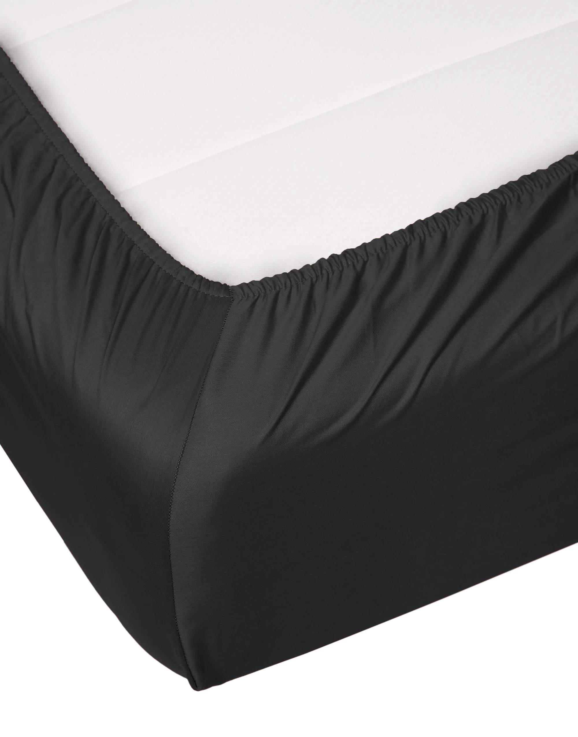 Essenza Lagner Satin Boxlagen i Antracit, B140 x L200 cm, 3