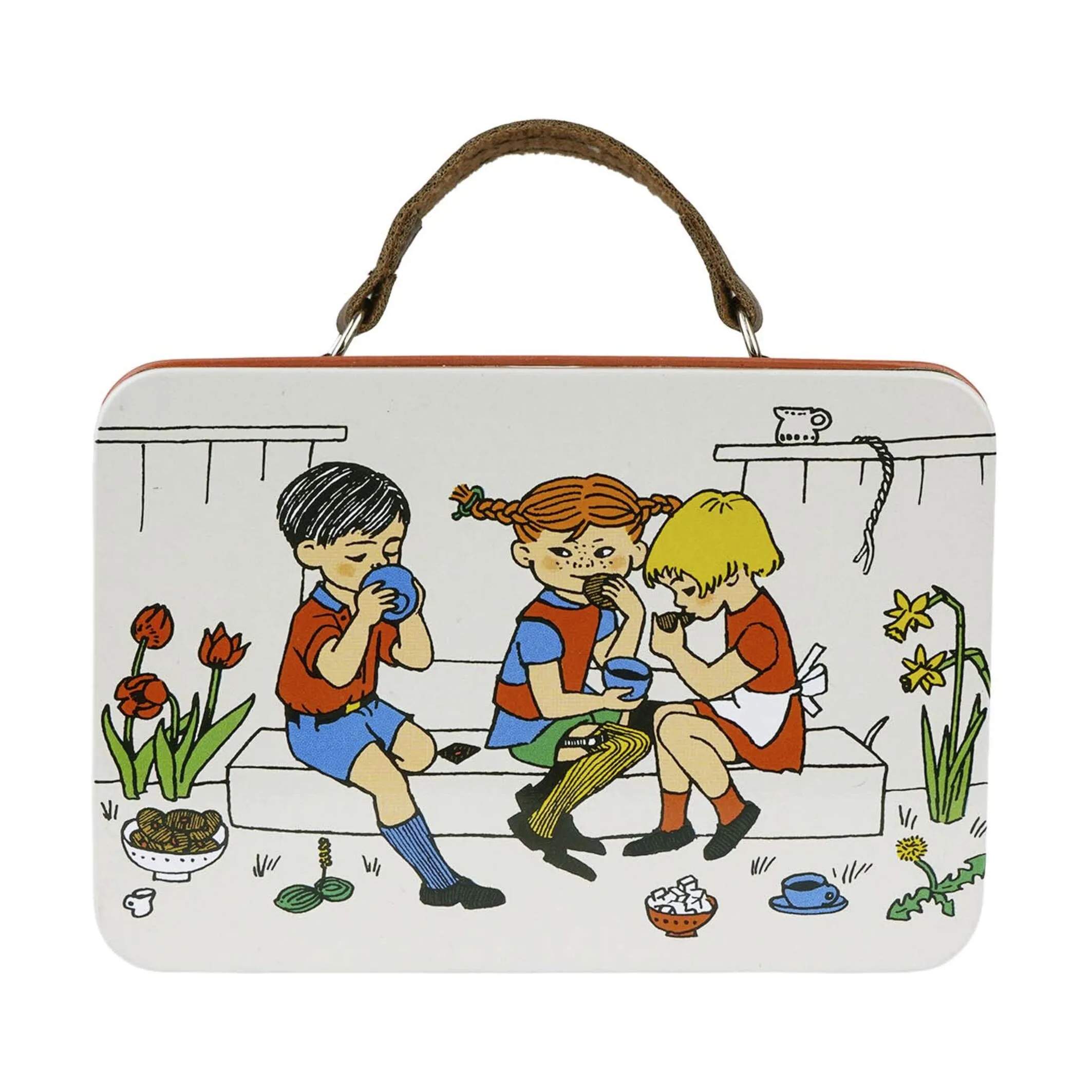 Barbo Toys Til børneværelset Astrid Lindgren Kuffert i Creme, 6