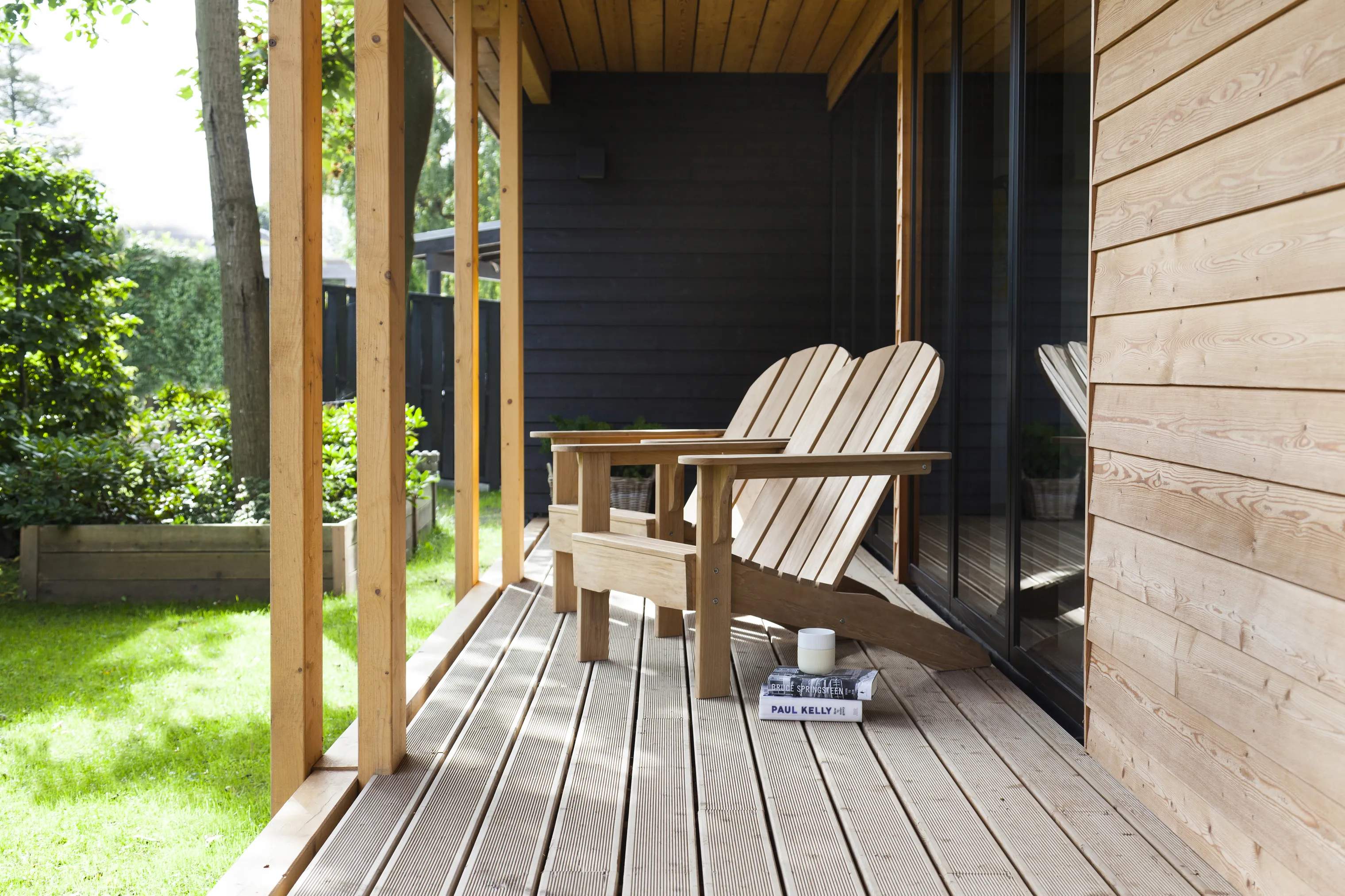 cinas Loungestole Adirondack Loungestol i Teak, 4