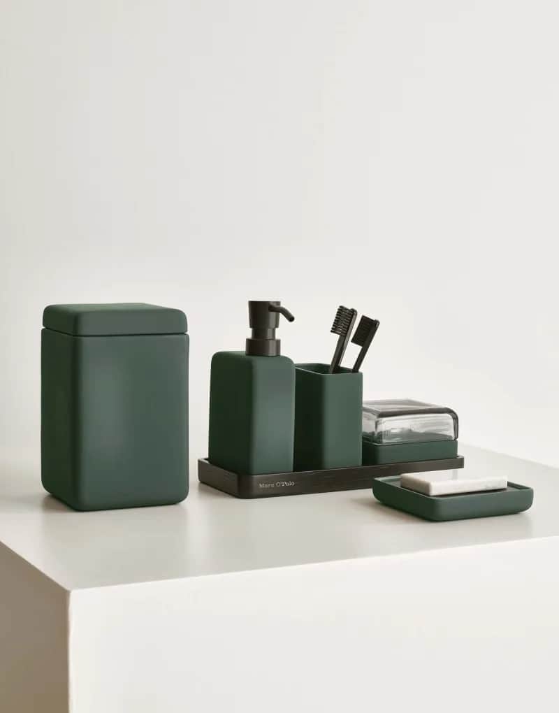 Marc O'Polo Tandbørsteholdere The Edge Tandbørsteholder i Dark green, 3