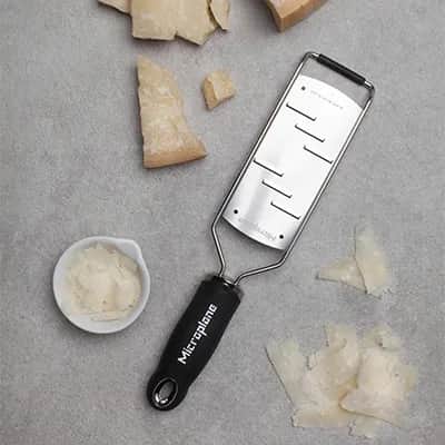 Microplane Rivejern Gourmet Rivejern Stor i Sort, 3
