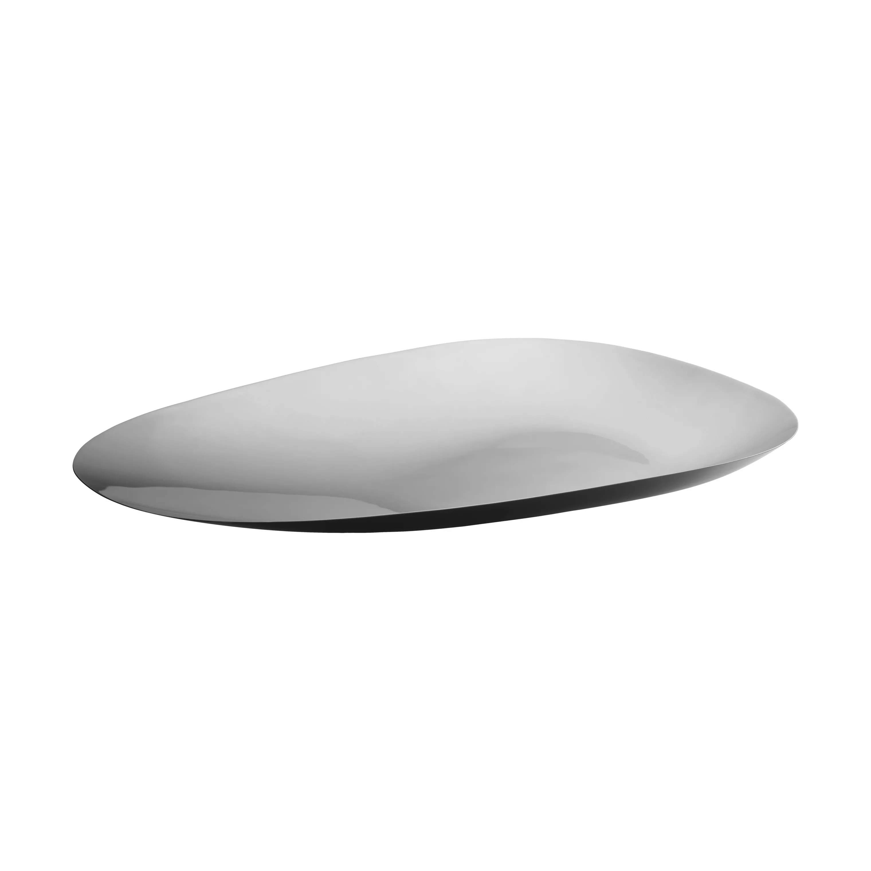 Gense Serveringsfade Dorotea Fad i Blank Stål, B5 x L42 cm, 2