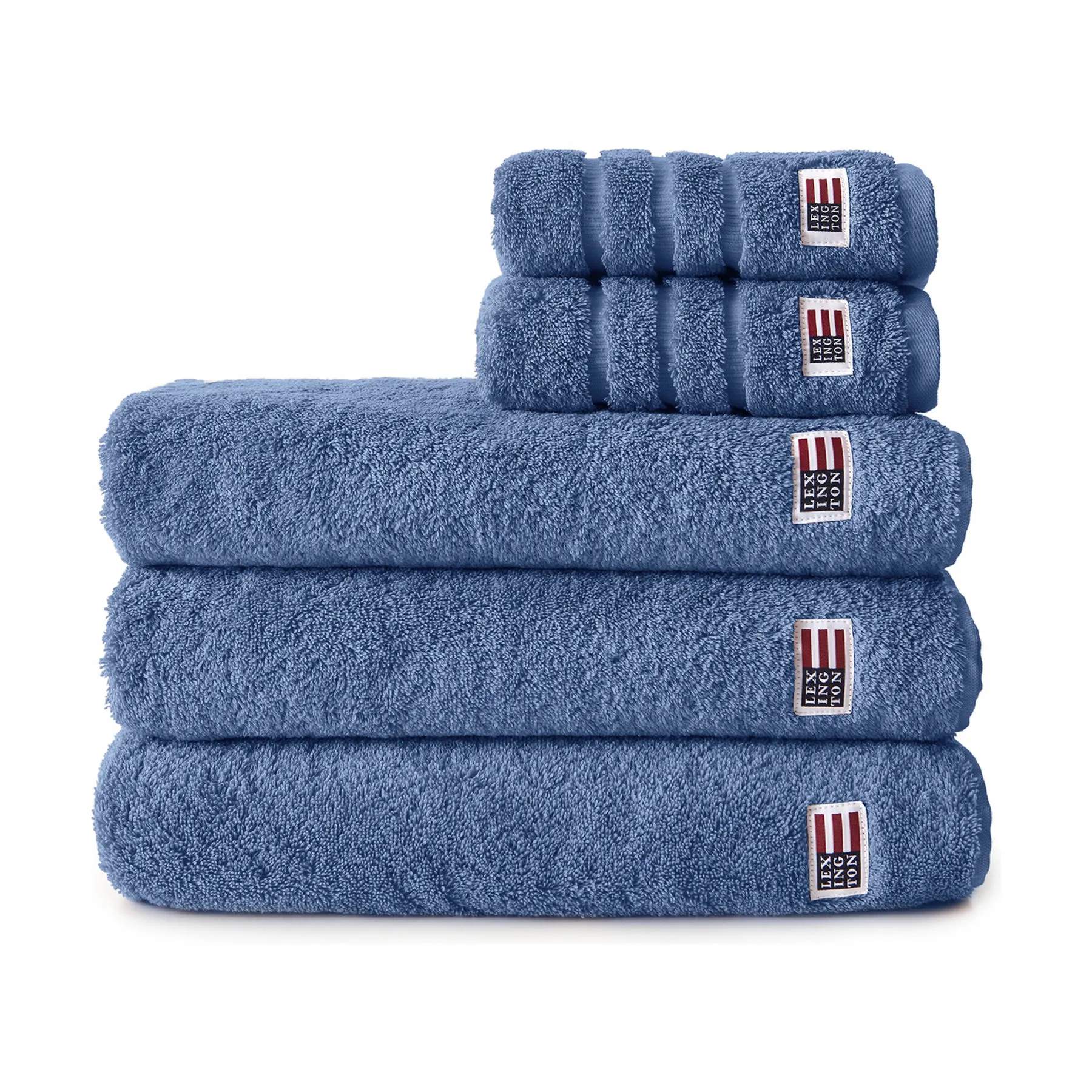 Original Håndklæde, medium blue, large