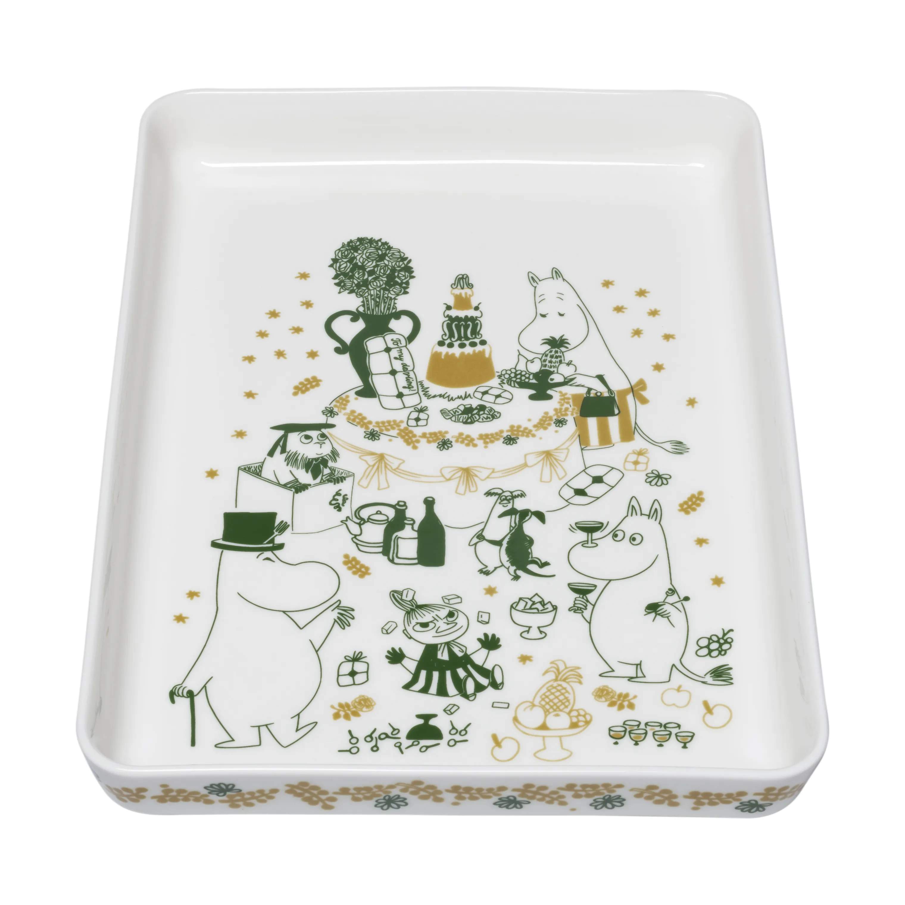 Moomin Arabia Serveringsfade Gift of Love Fad i Multifarvet, 1