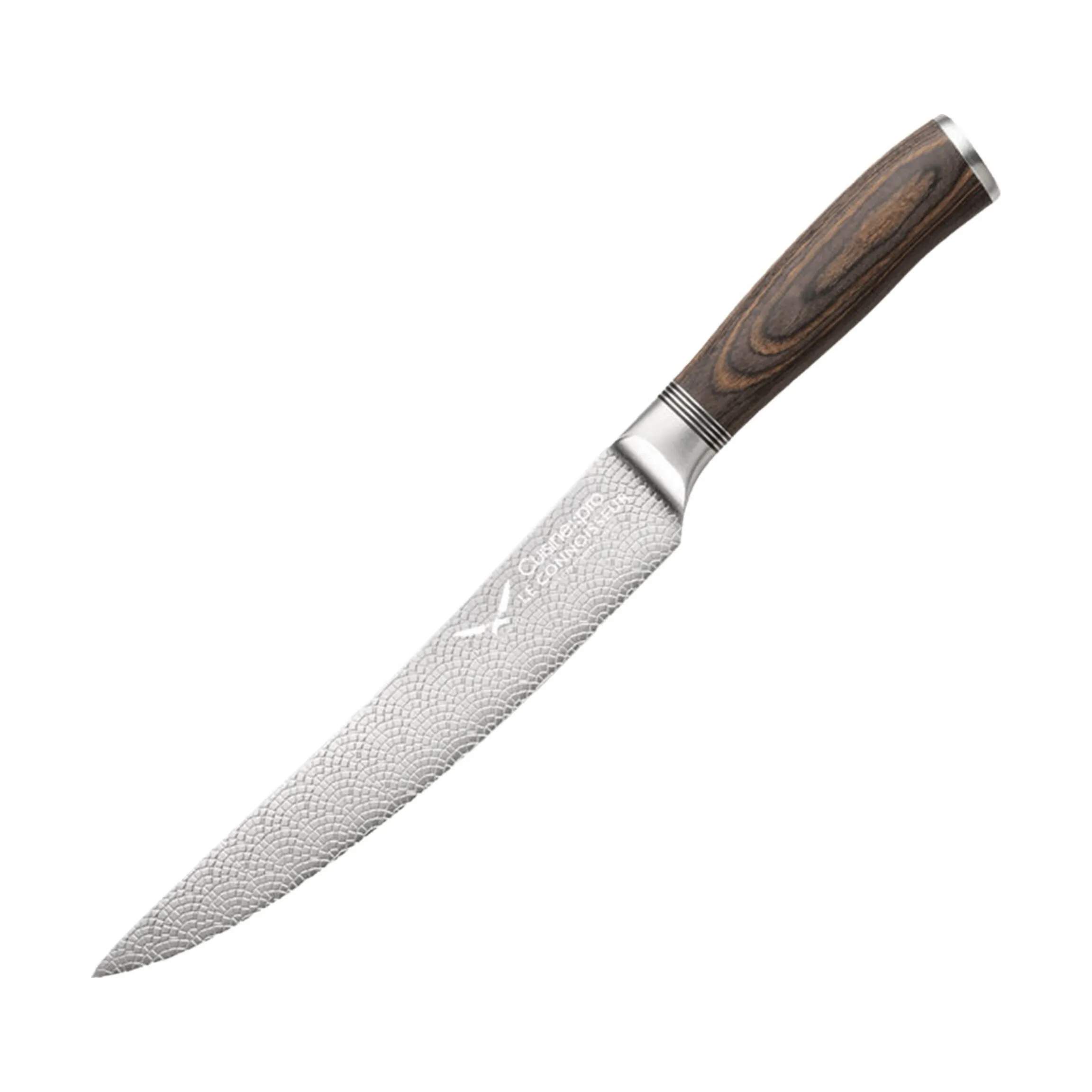LE CONNOISSEUR™ Udskæringskniv, brun, large