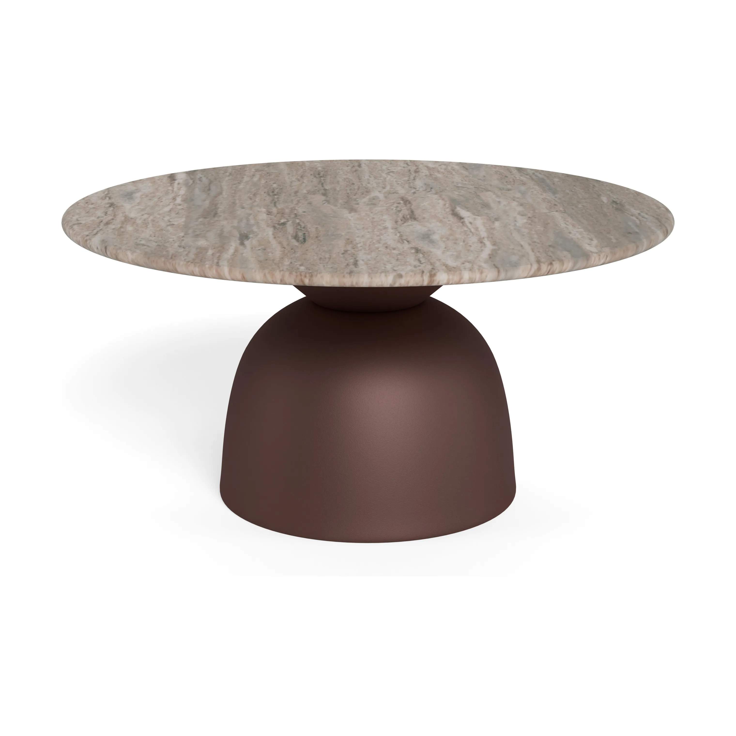 CASA Living Sofaborde Ferrol Sofabord i Grå/bronze, 80 cm, 1