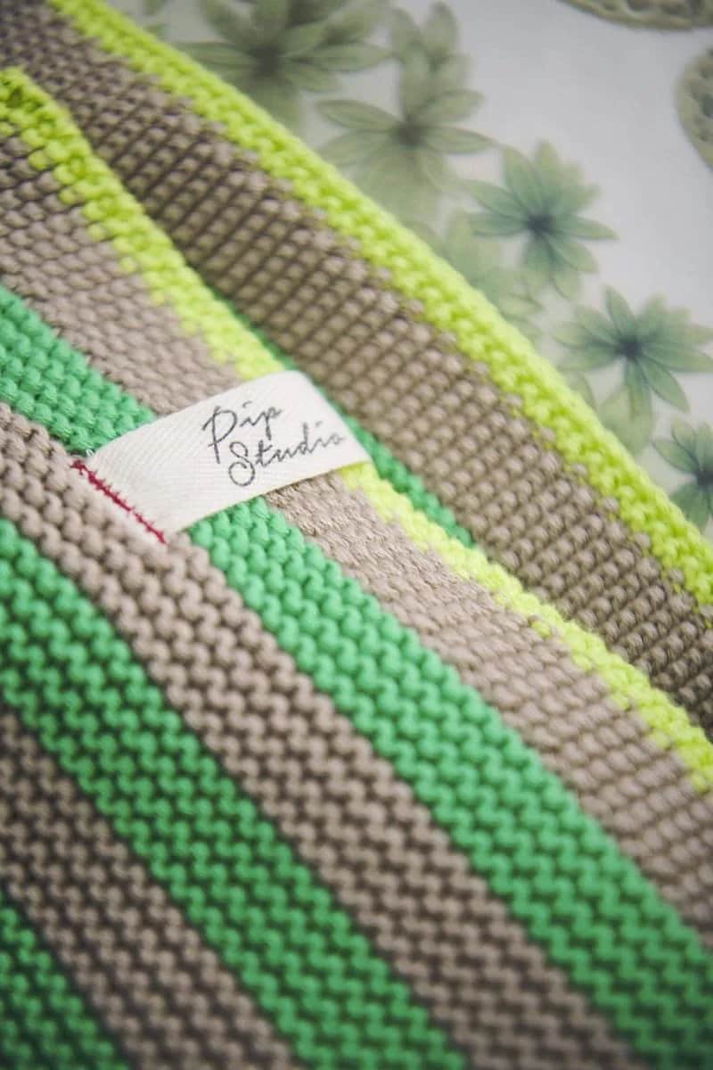 PIP Studio Plaider Plaid i Green, 4