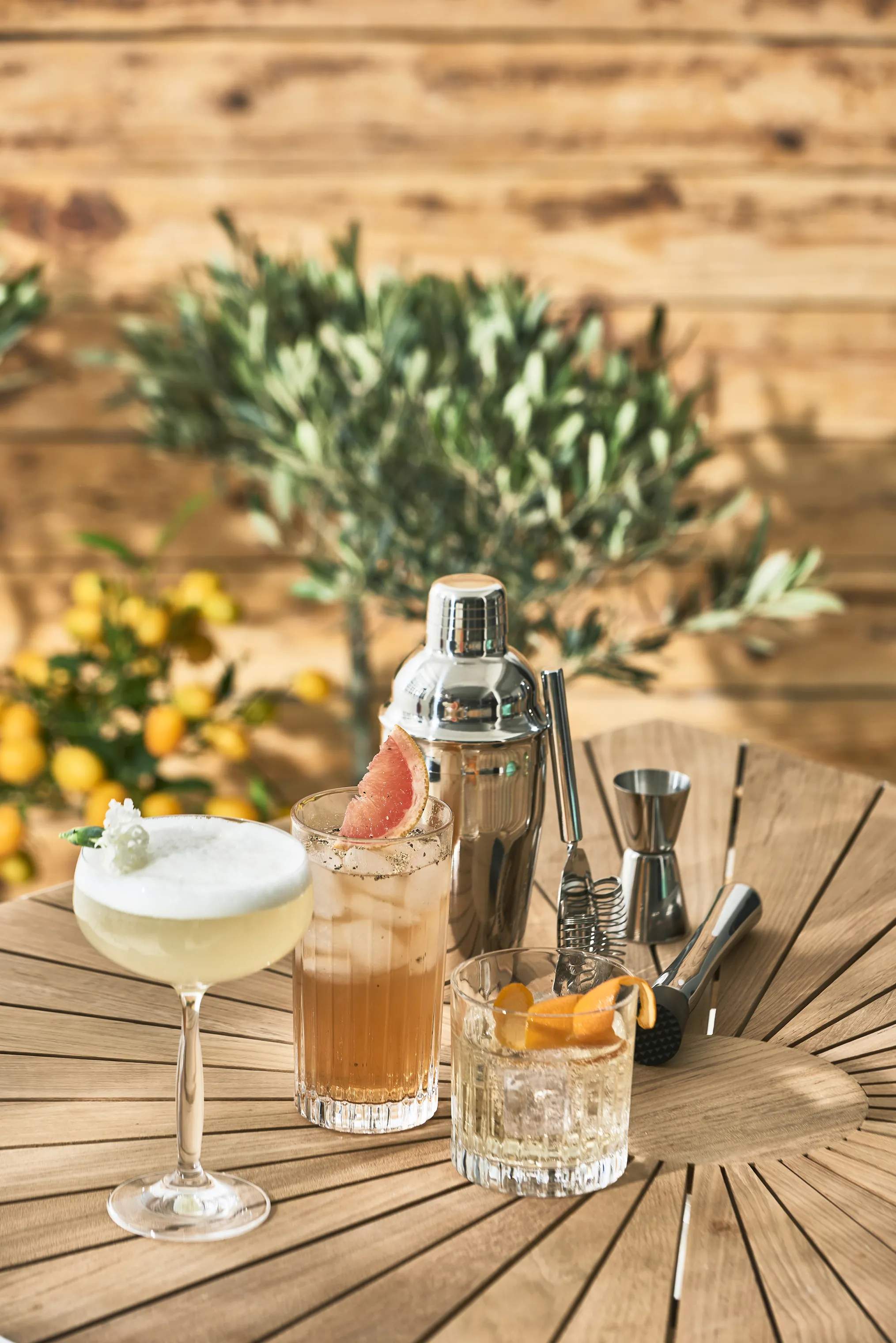 Mixology by CASA Living Shakere MIXOLOGY Barsæt - 5 dele i Sølvfarvet, 6