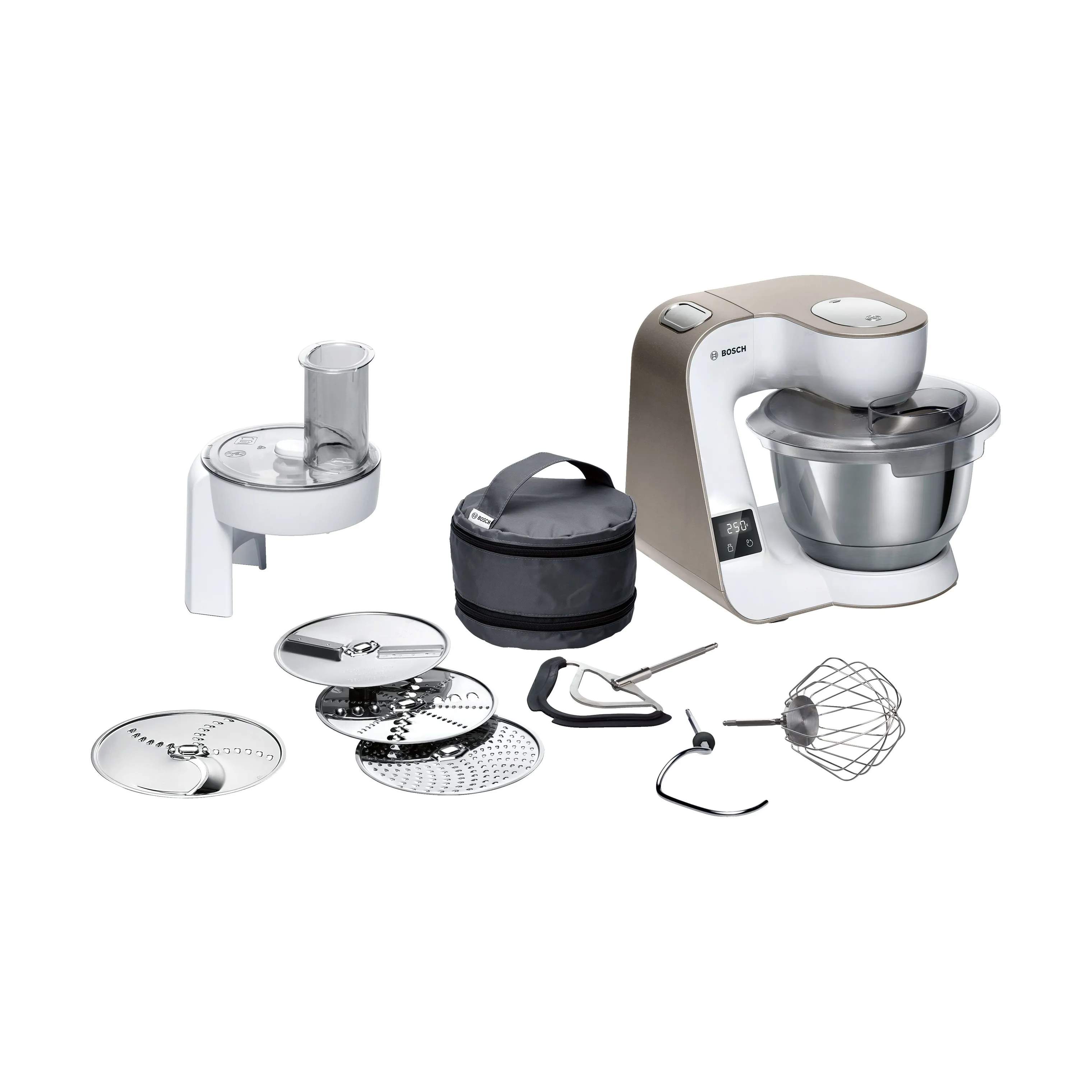 Bosch Røremaskiner MFQ4 MUM5XW10 Røremaskine m. Vægt i Hvid, 1