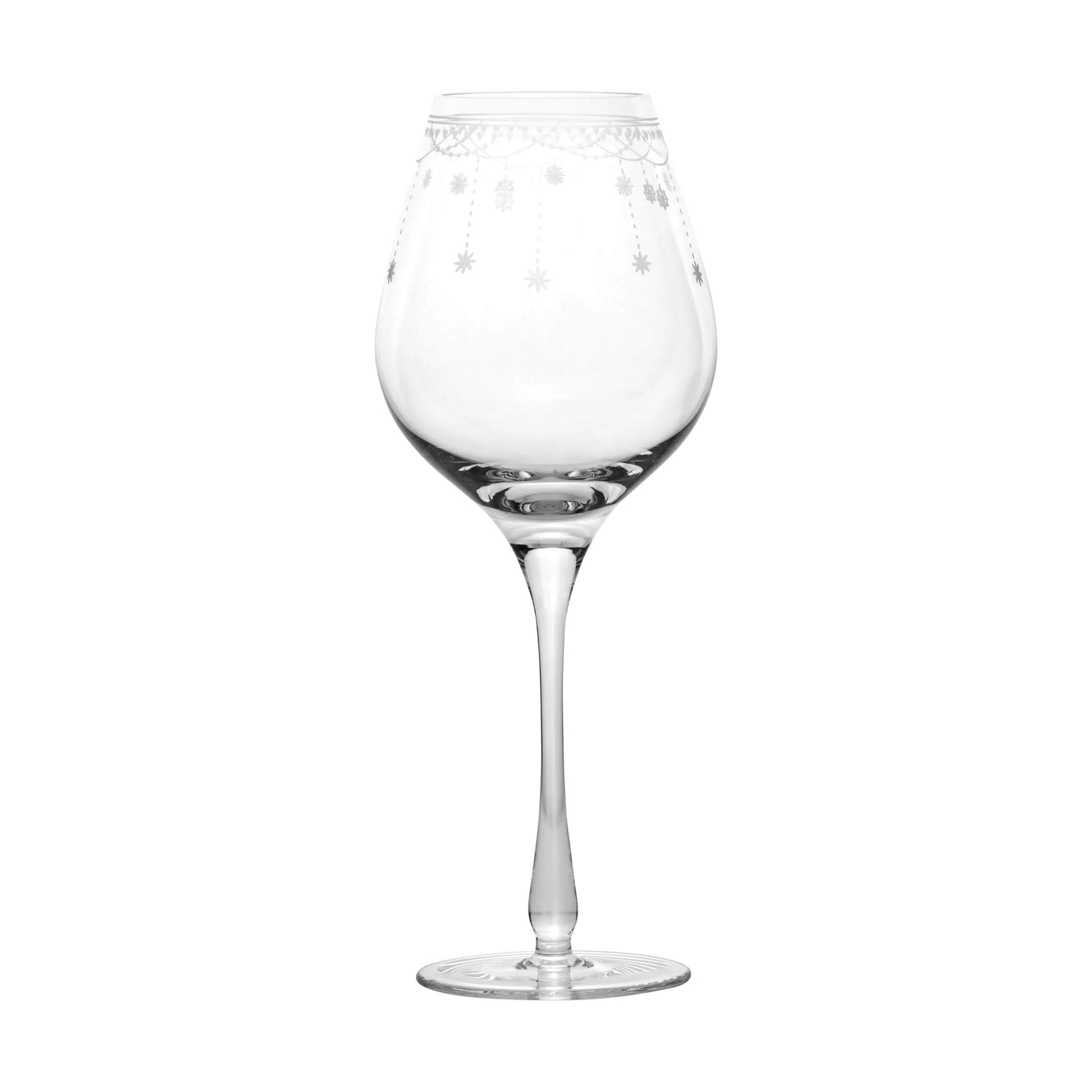 Wik & Walsøe hvidvinsglas Julemorgen Hvidvinsglas