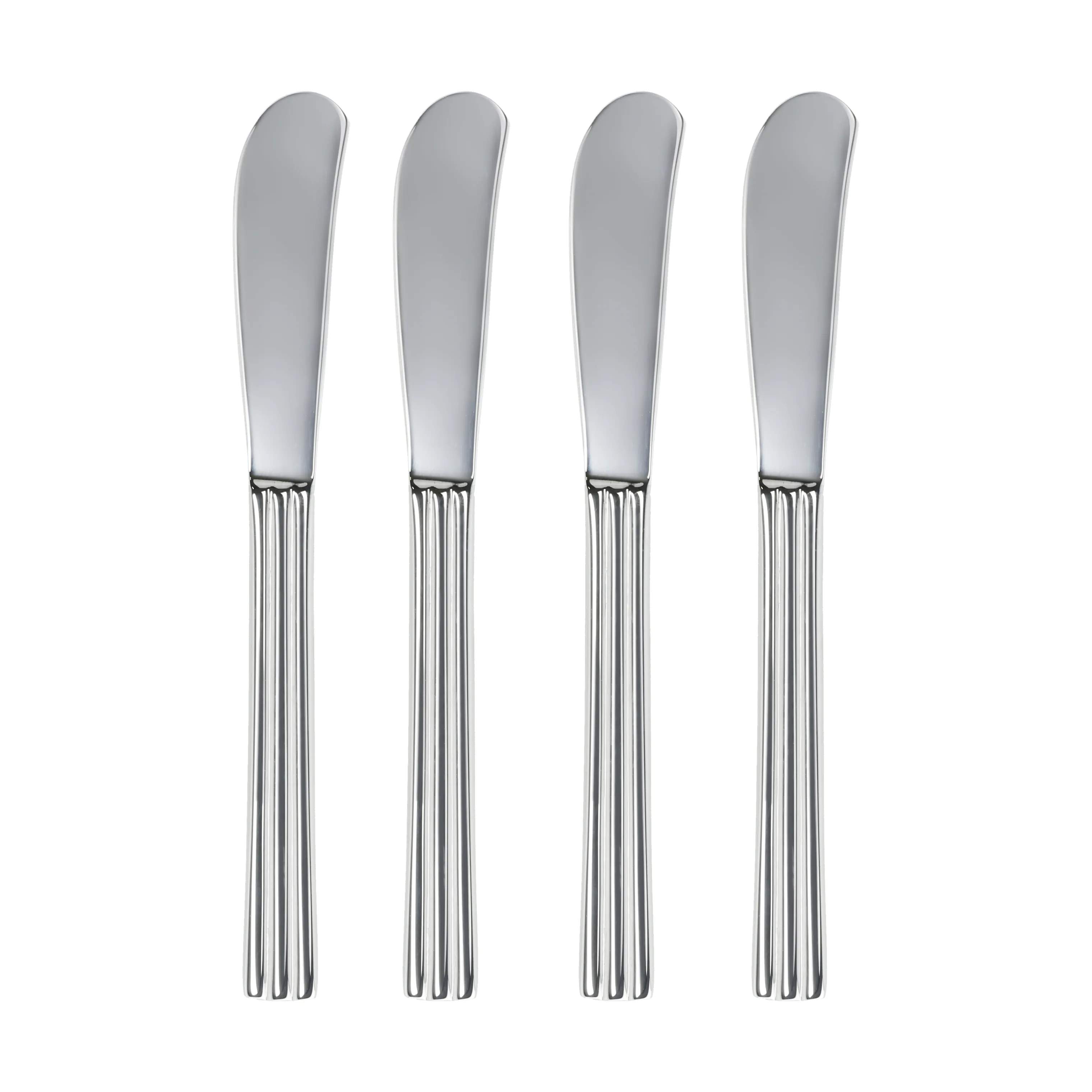 Gense Smøreknive Thebe Smørkniv - 4 stk. i Metal, 1