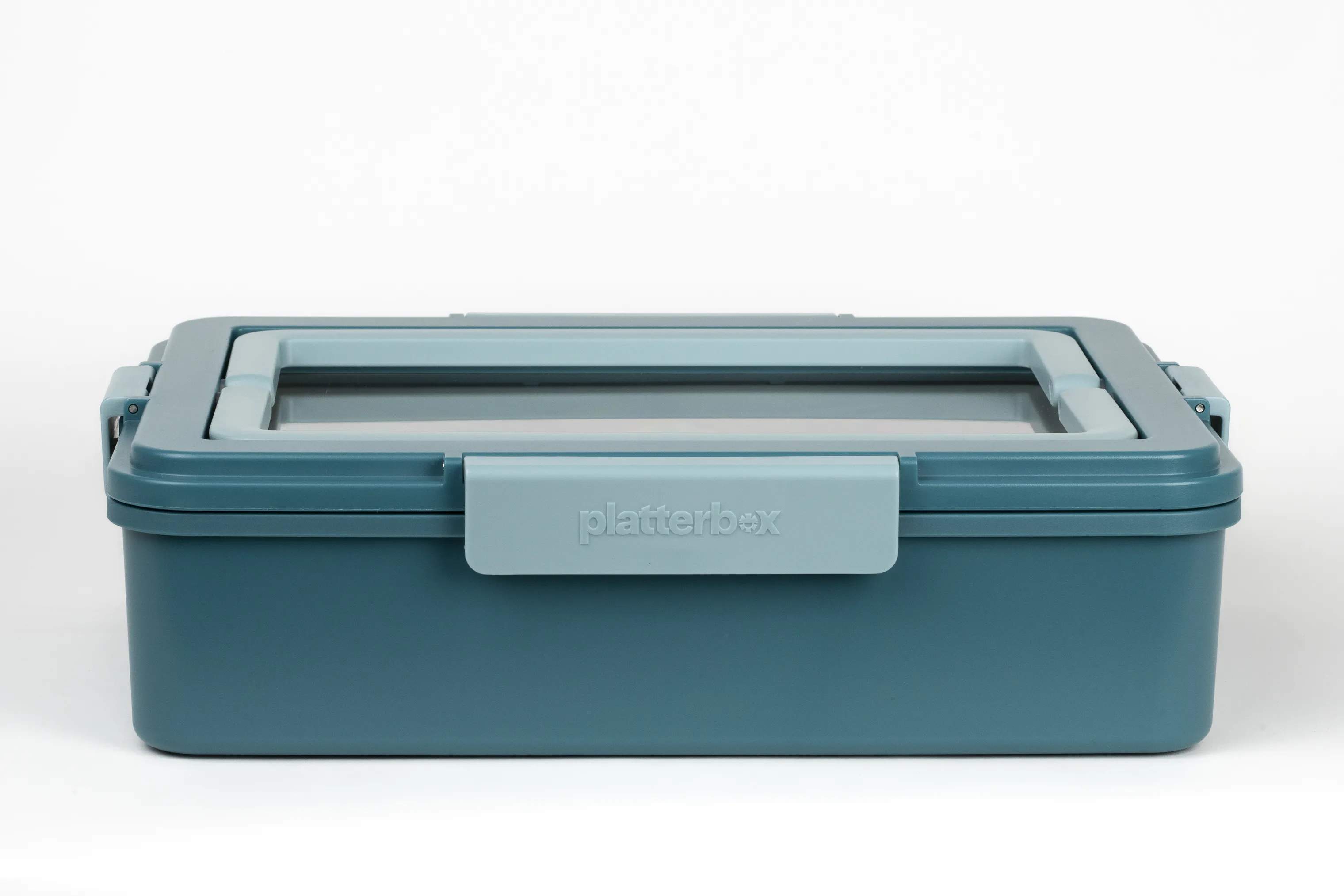 Platterbox Opbevaringsbokse Snack Box i Blågrøn, 6