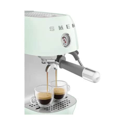Smeg Espressomaskiner 50's style Espressomaskine i Lysegrøn, 3