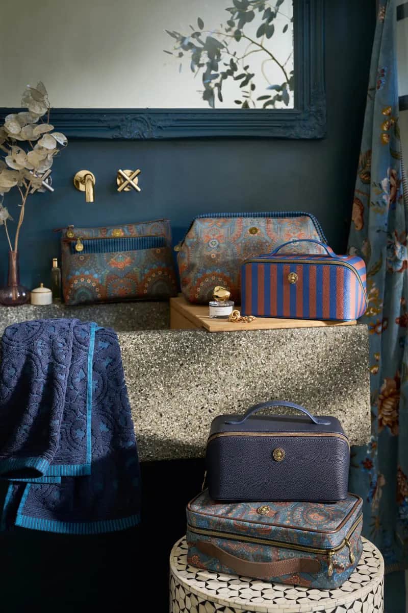 PIP Studio Øvrigt interiør Caryn Kosmetiktaske i Blå, 3