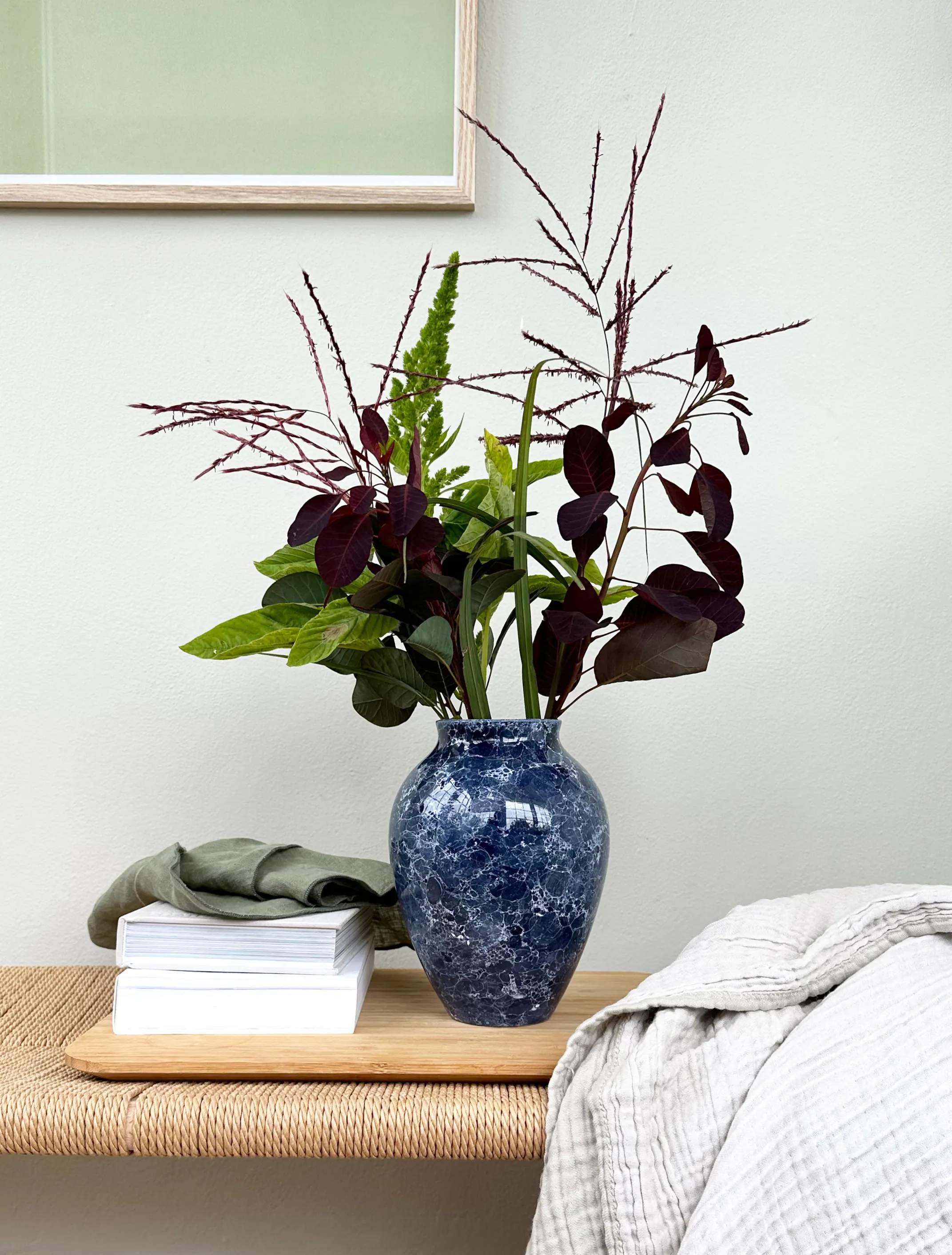 Knabstrup Keramik Vaser Knabstrup Natura Vase i Natura blue, 2