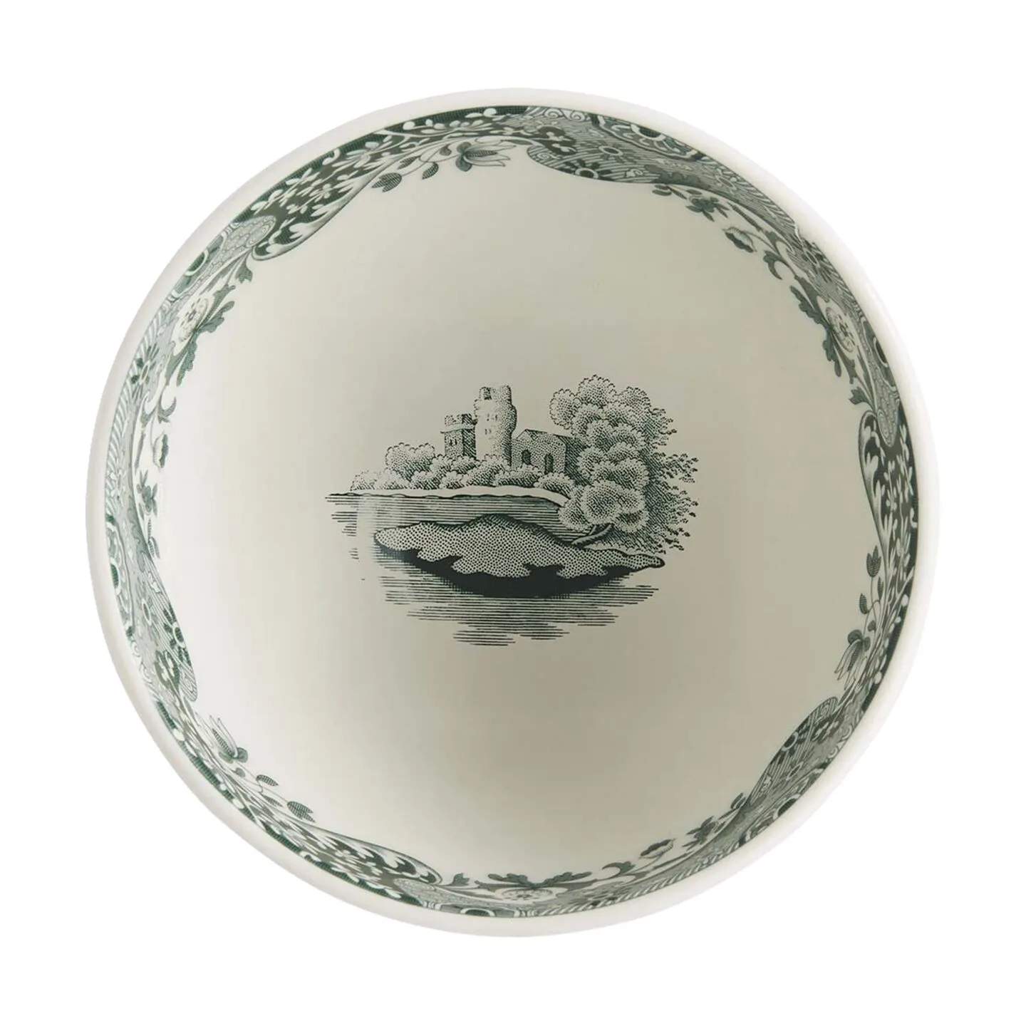 Spode Skåle Heritage Green Italian Skål i Grøn/hvid, 3