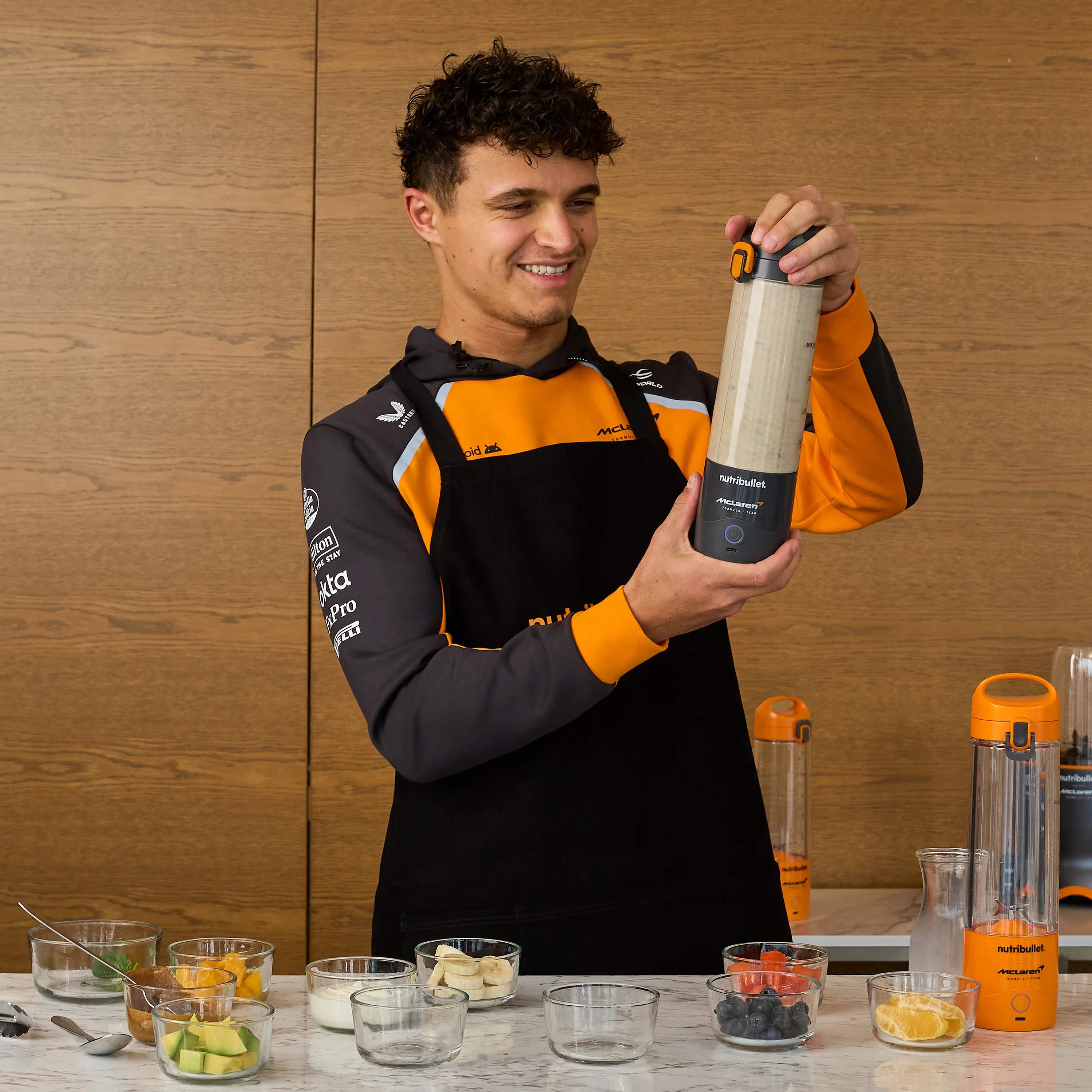 Nutribullet Smoothieblendere McLaren F1 Portable Smoothieblender NBP003PA-MC i Orange, 3
