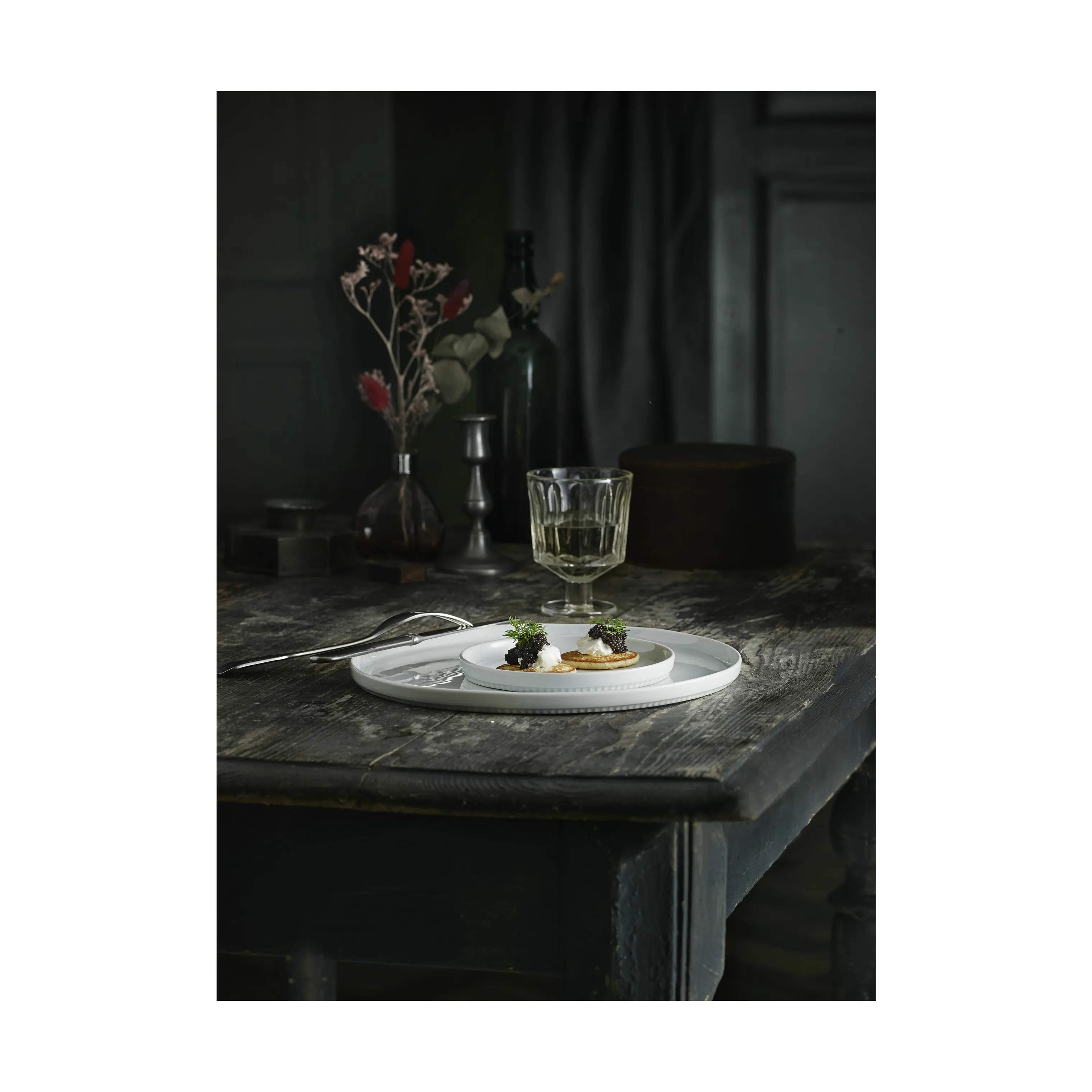 Pillivuyt Middagstallerkener Toulouse Tallerken i Hvid, 26 cm, 9