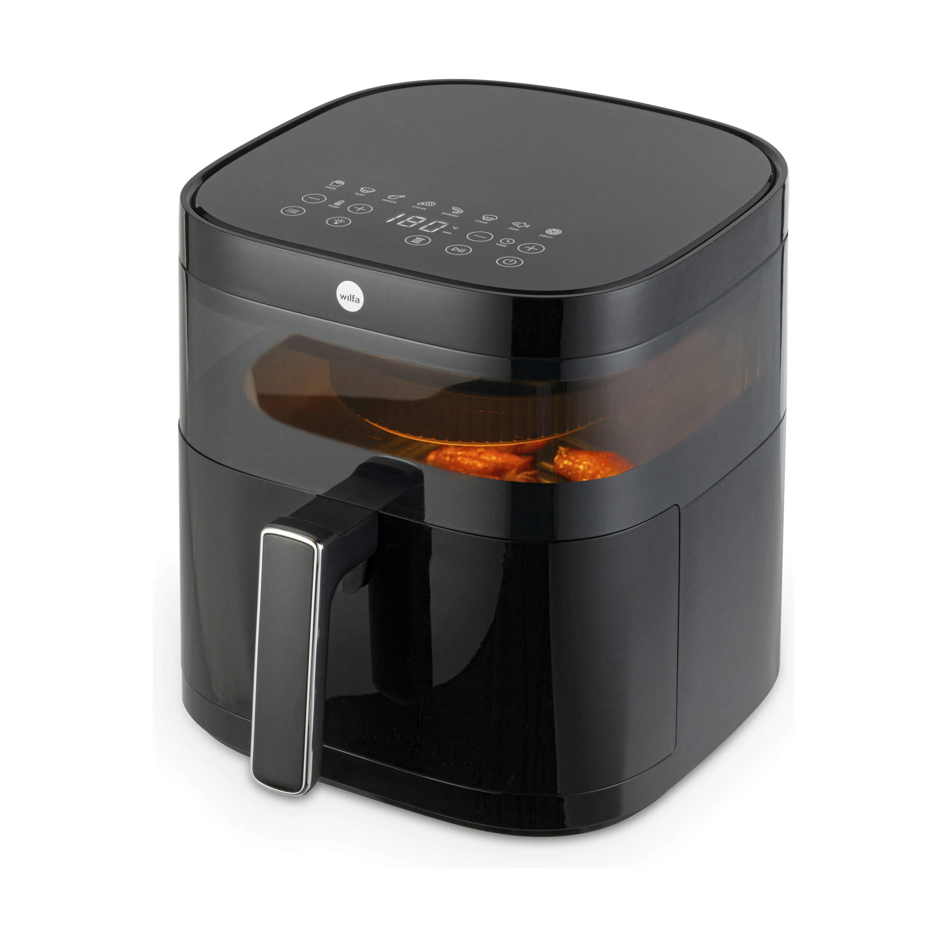 Dualfry Airfryer AFD-60B, sort, large