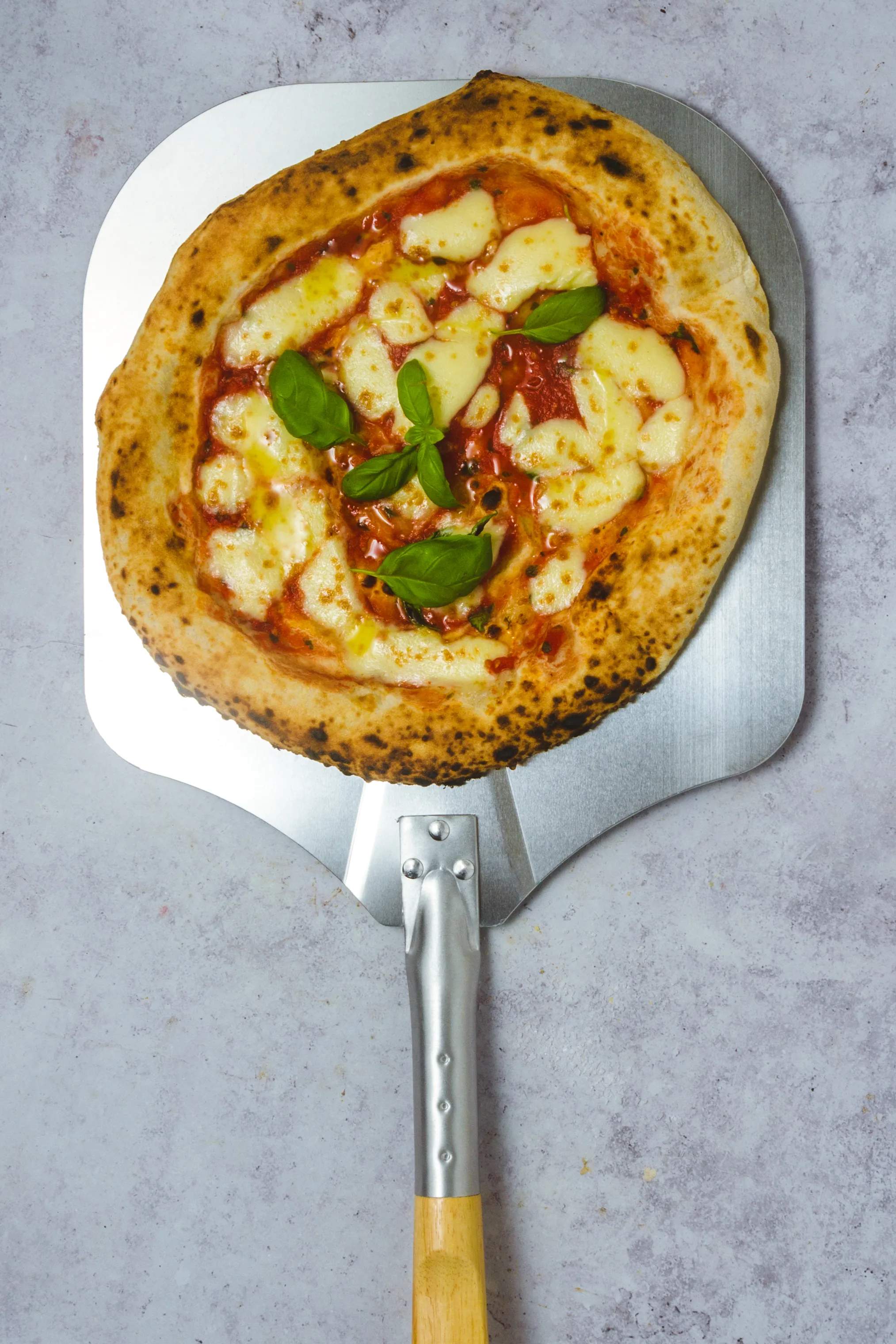 KitchenCraft Pizzaspader World of Flavours Pizzaspade i Sølv, 2