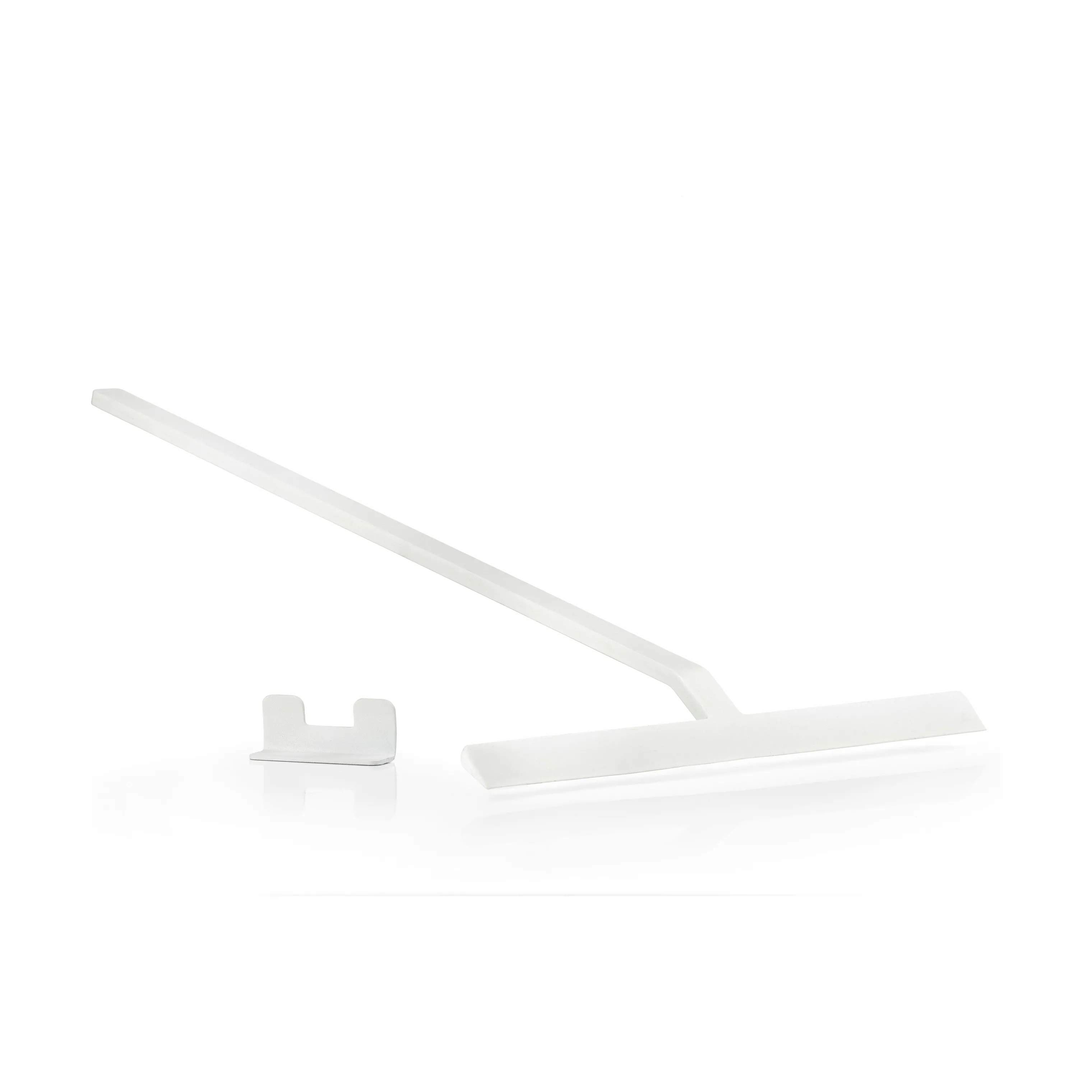 Zone Tilbehør til bad Rim Bruseskraber m. holder i Hvid, 52 cm, 2