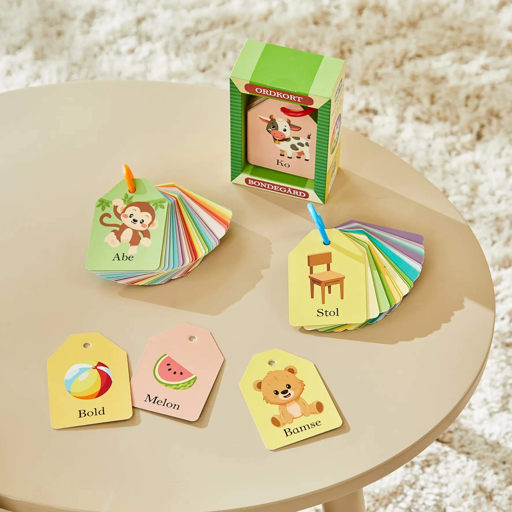 Barbo Toys Spil Barbo Classic Ordkort - På bondegården i På bondegården, 2