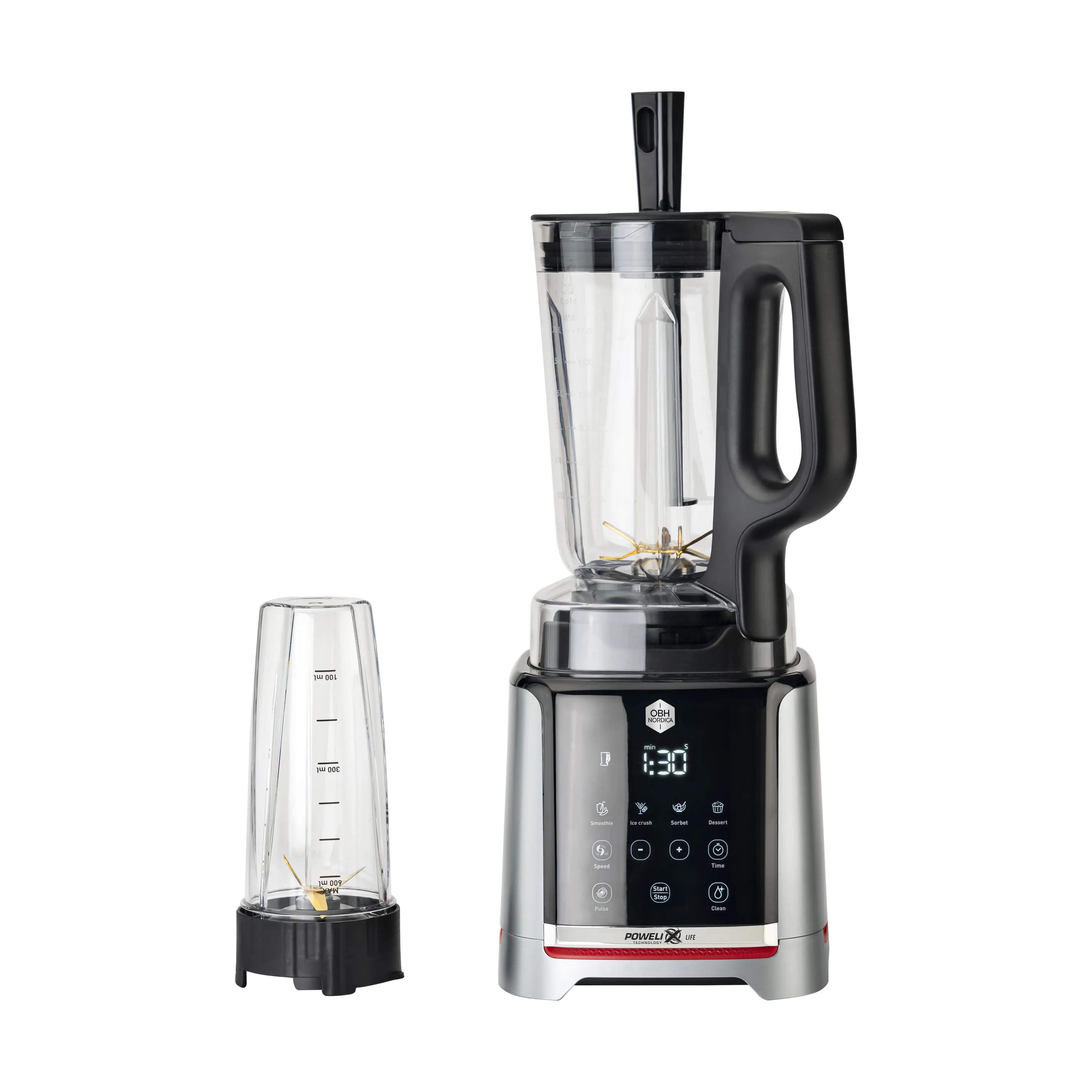 OBH Nordica Blendere Blender Infiny Mix+ i Sølvfarvet, 1