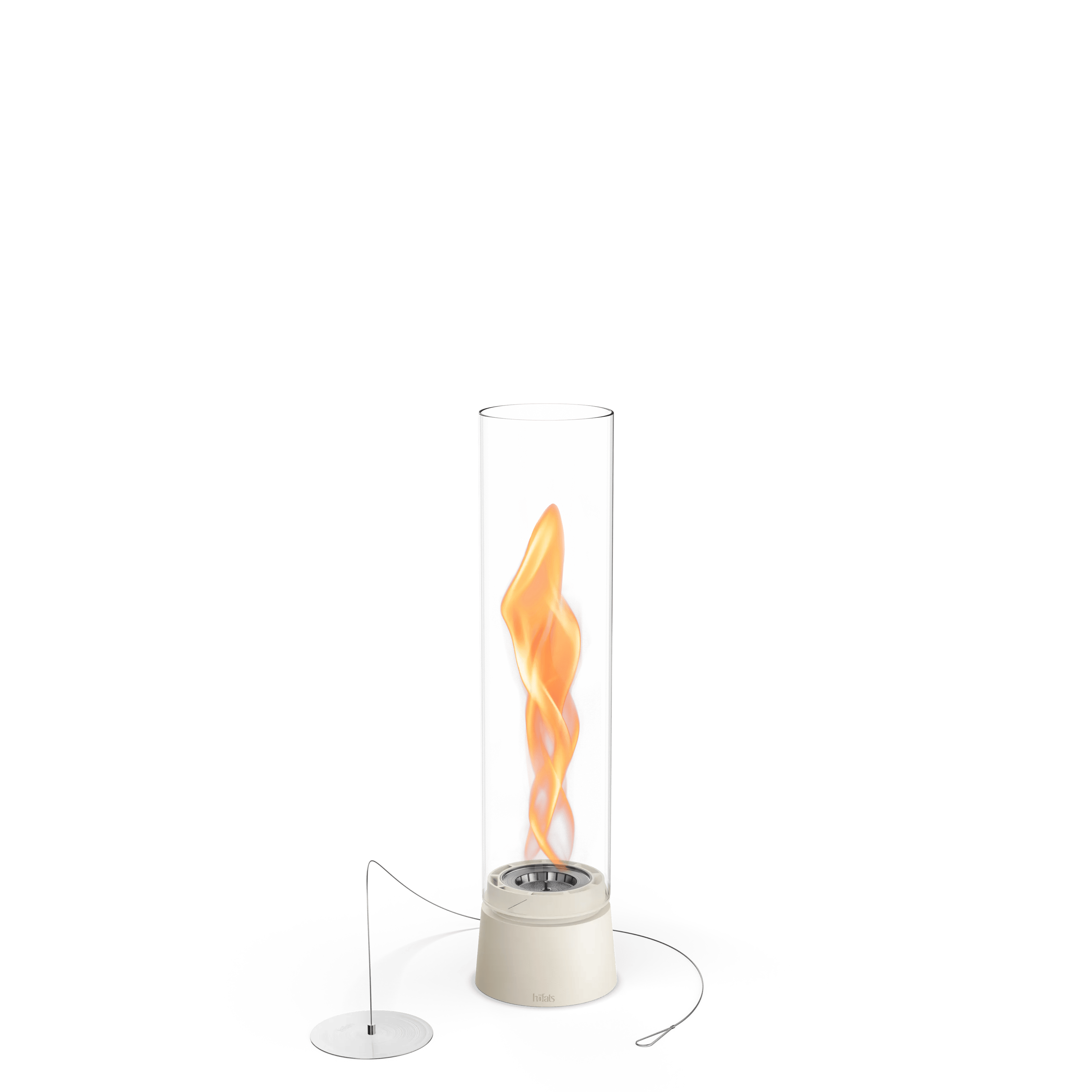 höfats Hurricanes Spin Air 1200 Bord Biopejs i Cream, 1