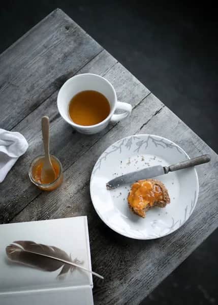 Wik & Walsøe Frokosttallerkener Alv Tallerken i Hvid/grå, 2